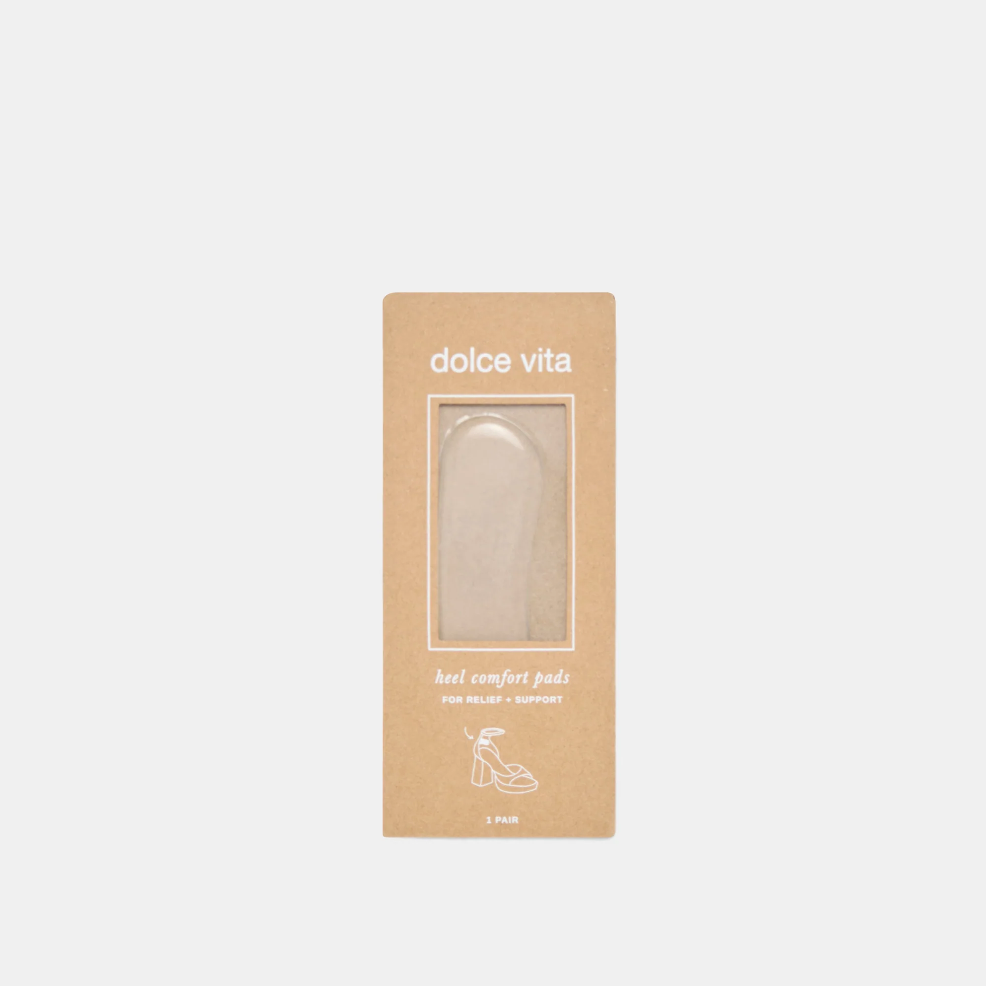 HEEL COMFORT PADS CLEAR 1 HEEL COMFORT PADS CLEAR