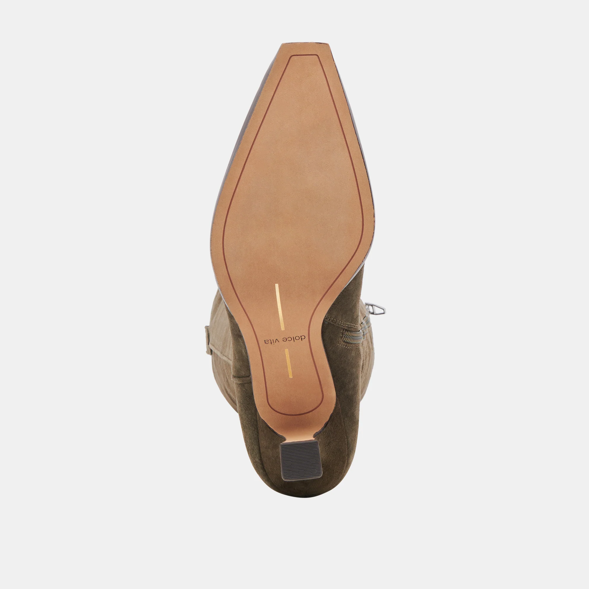 ARIANA WIDE CALF BOOTS ARMY SUEDE 28 ARIANA WIDE CALF BOOTS ARMY SUEDE