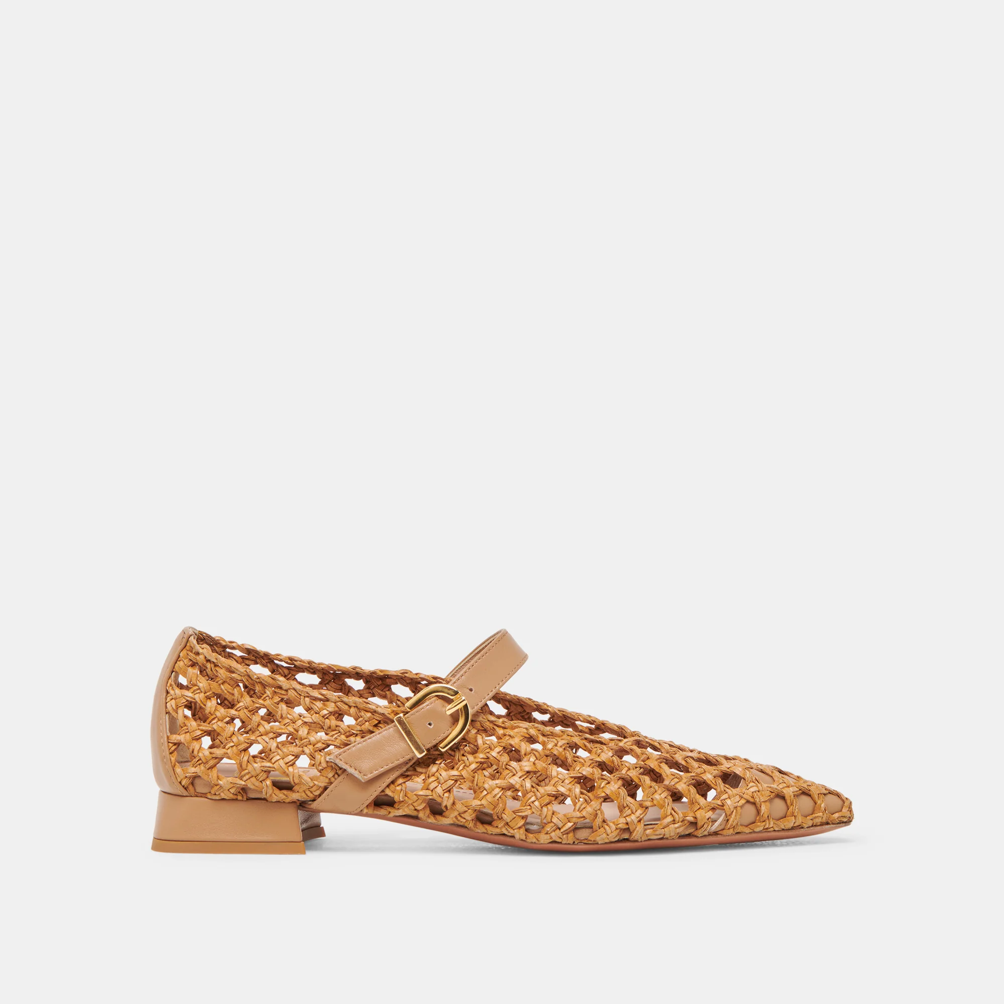 CATY BALLET FLATS NATURAL WOVEN 1 CATY BALLET FLATS NATURAL WOVEN