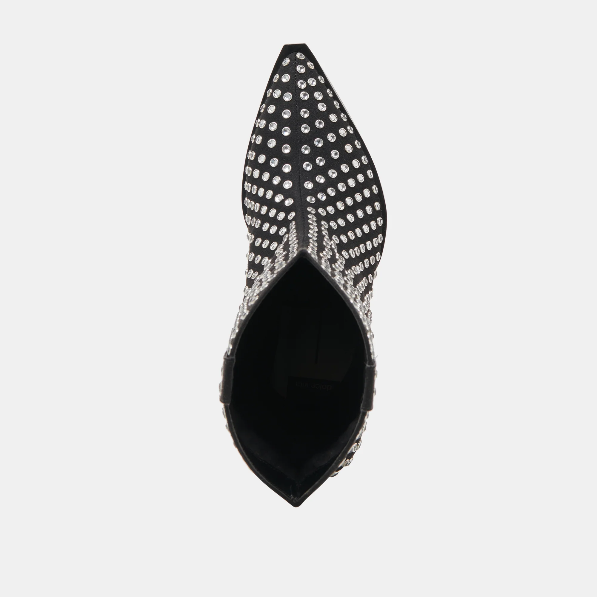 ANZEL CRYSTAL STUD BOOTIES BLACK CRYSTAL 25 ANZEL CRYSTAL STUD BOOTIES BLACK CRYSTAL