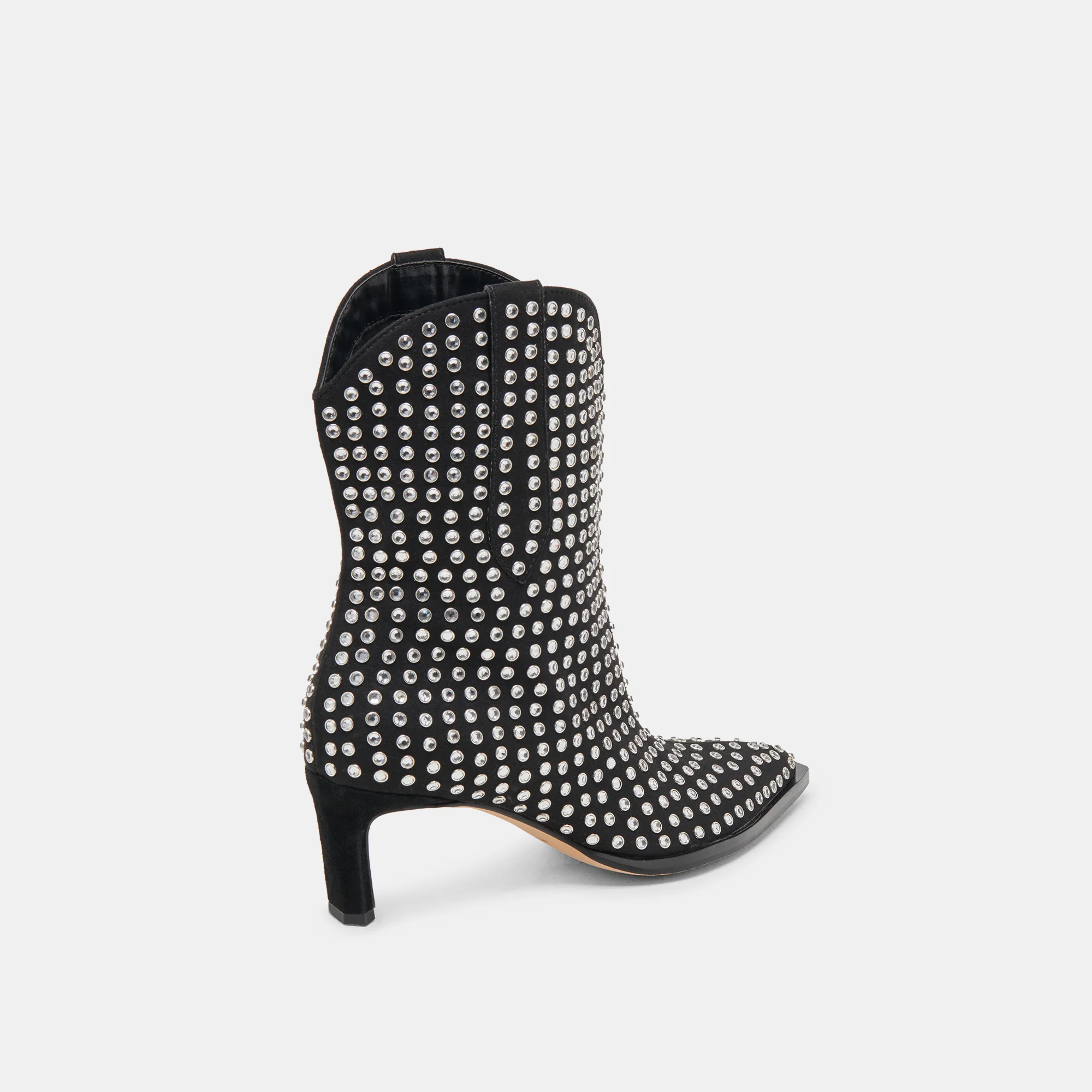 ANZEL CRYSTAL STUD BOOTIES BLACK CRYSTAL 18 ANZEL CRYSTAL STUD BOOTIES BLACK CRYSTAL