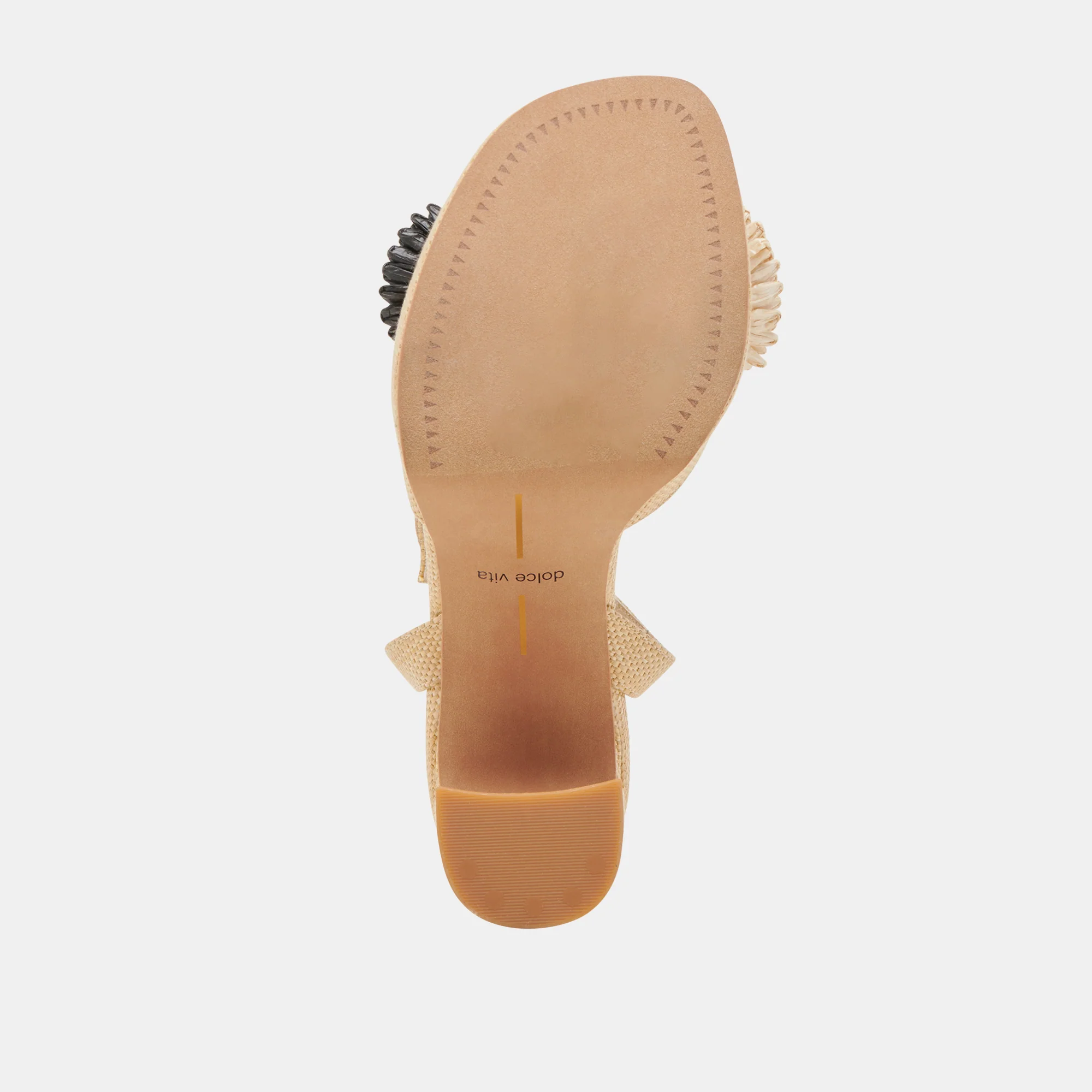 OLIVEA HEELS BLACK NATURAL RAFFIA 22 OLIVEA HEELS BLACK NATURAL RAFFIA