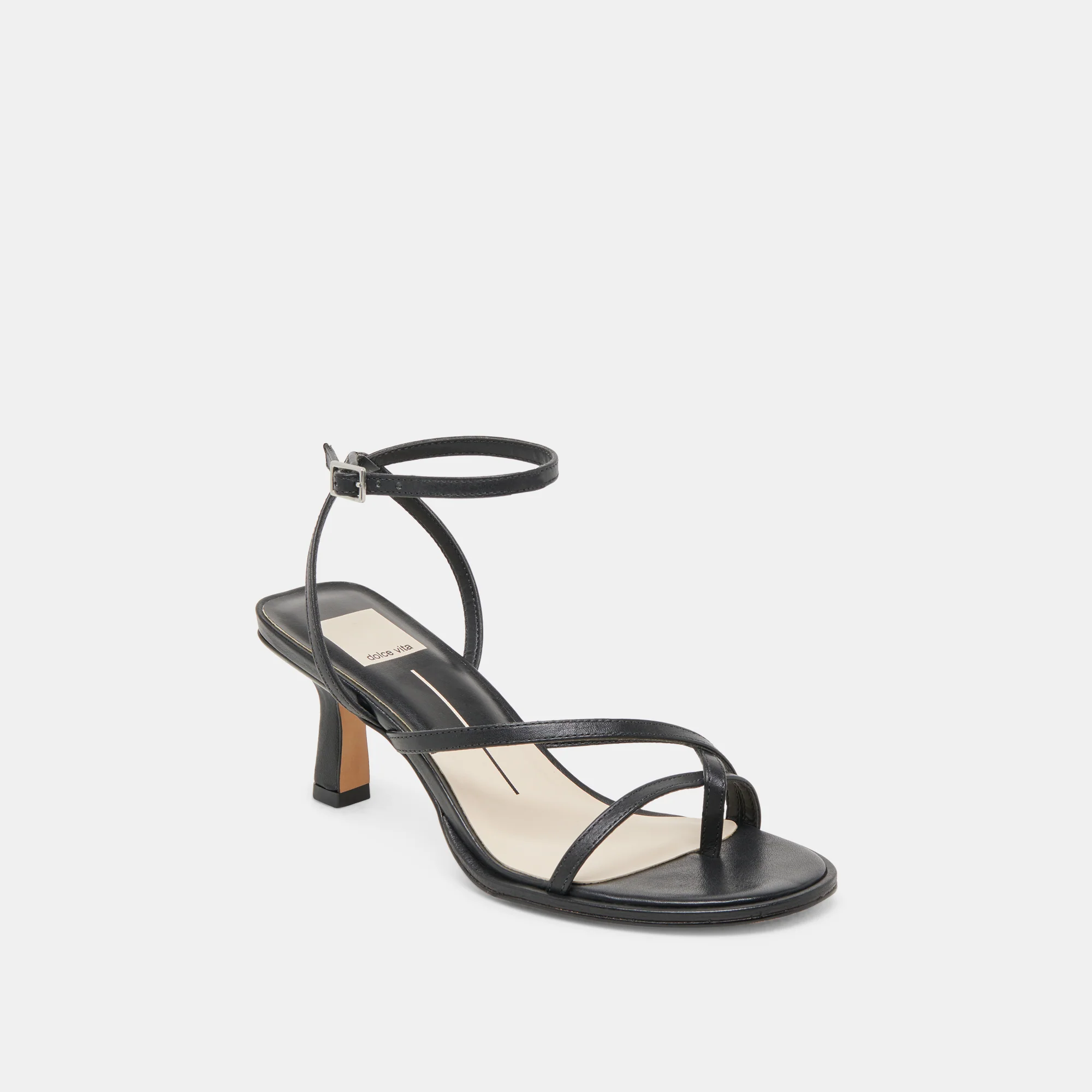 MORAH HEELS BLACK LEATHER 15 MORAH HEELS BLACK LEATHER