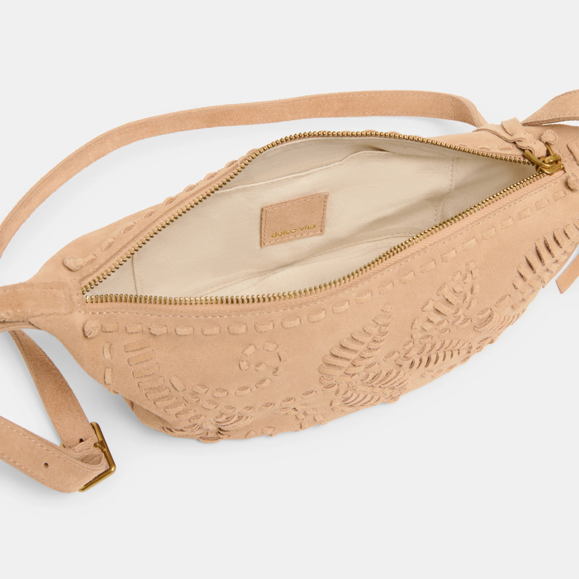 LIPARI CROSSBODY BEIGE SUEDE 11 LIPARI CROSSBODY BEIGE SUEDE