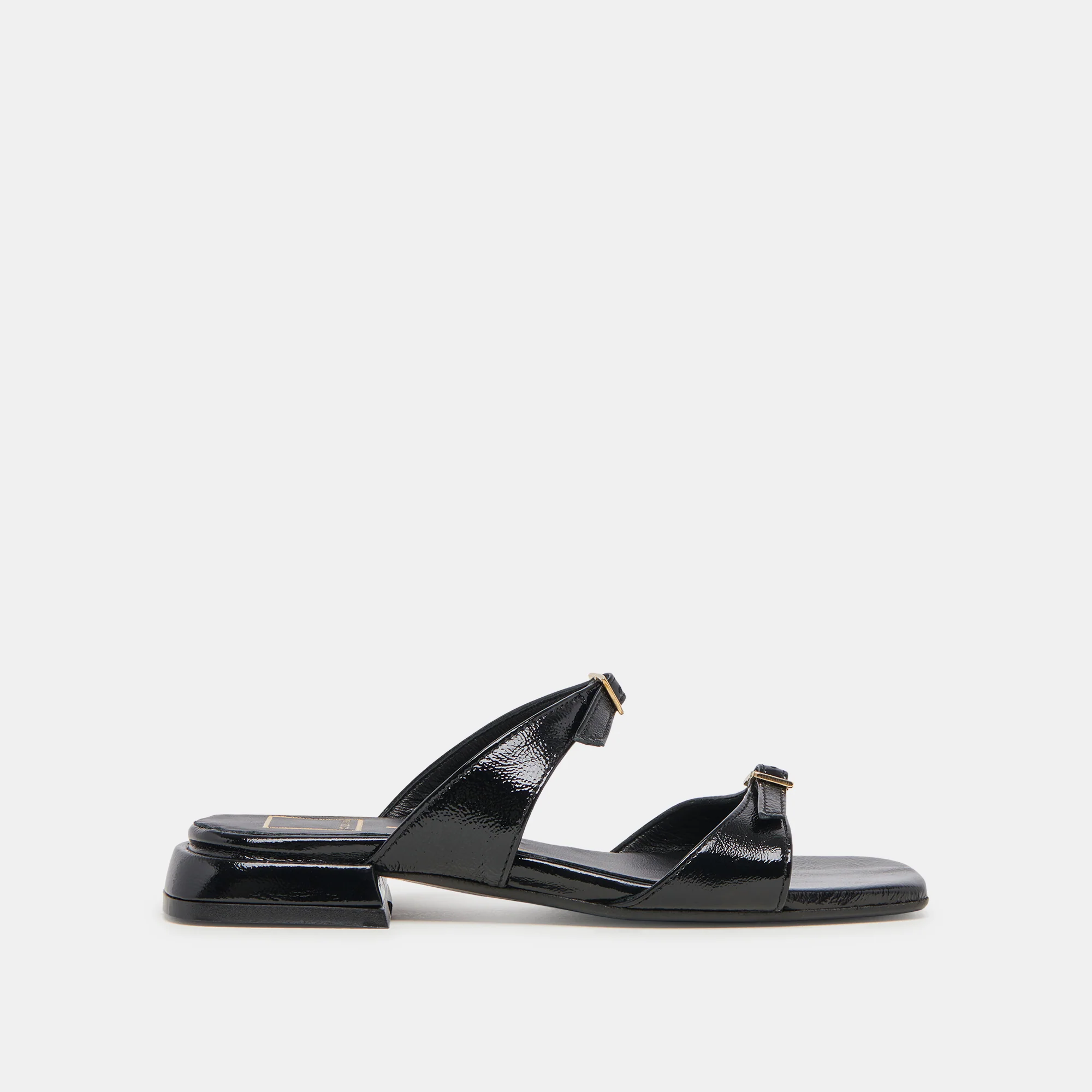 LAVERN SANDALS MIDNIGHT CRINKLE PATENT 1 LAVERN SANDALS MIDNIGHT CRINKLE PATENT