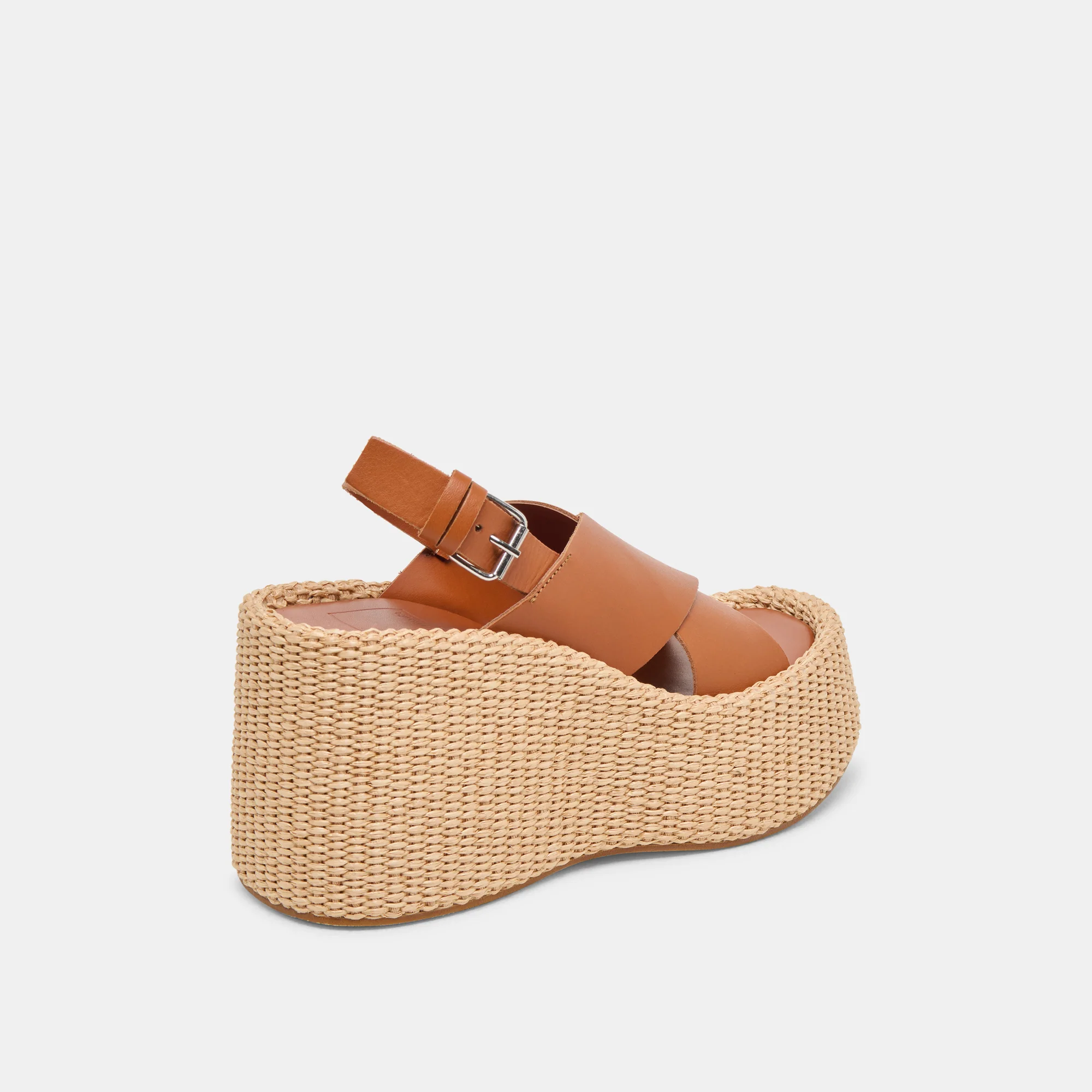 SKYLAR WEDGES BROWN LEATHER 17 SKYLAR WEDGES BROWN LEATHER