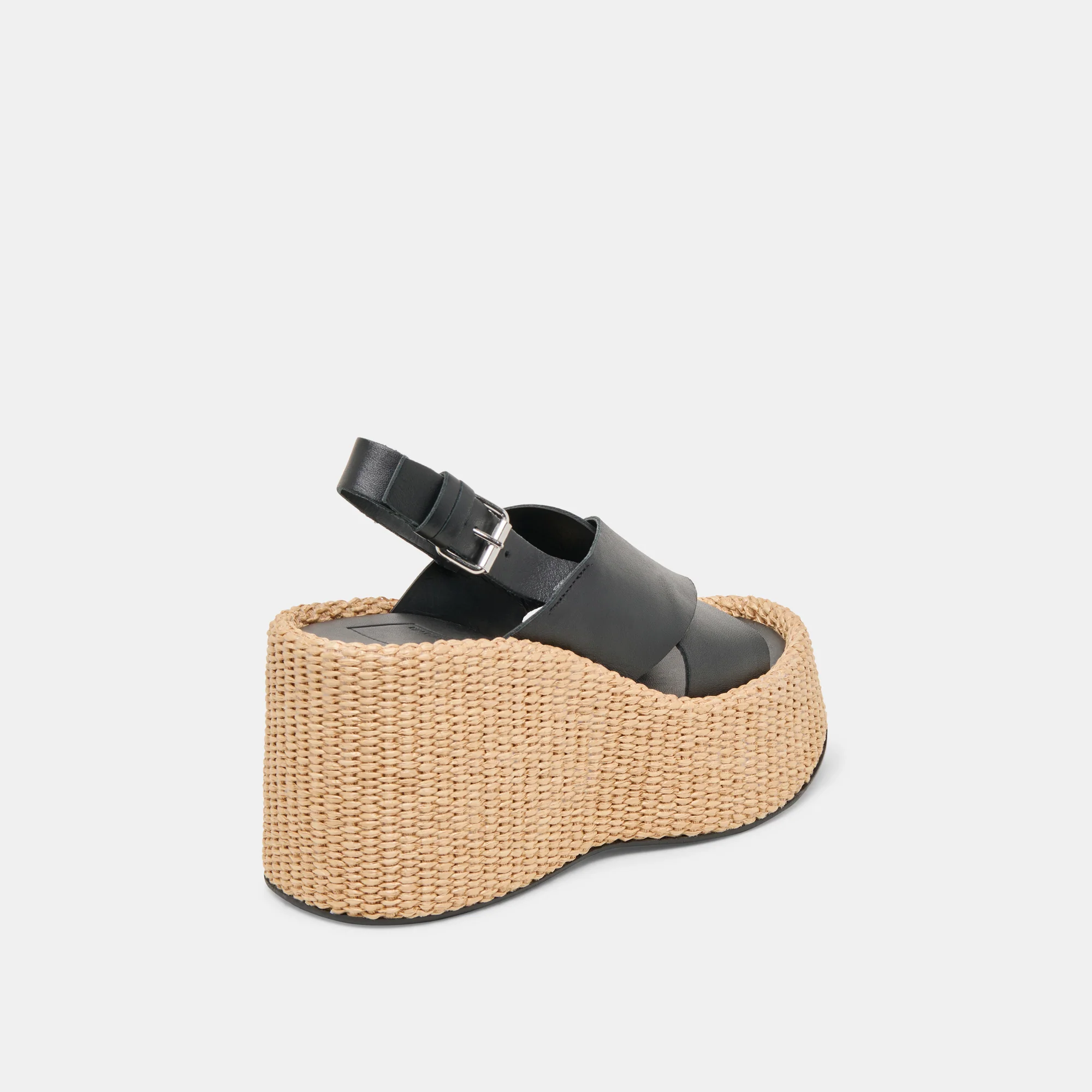 SKYLAR WEDGES BLACK LEATHER 13 SKYLAR WEDGES BLACK LEATHER