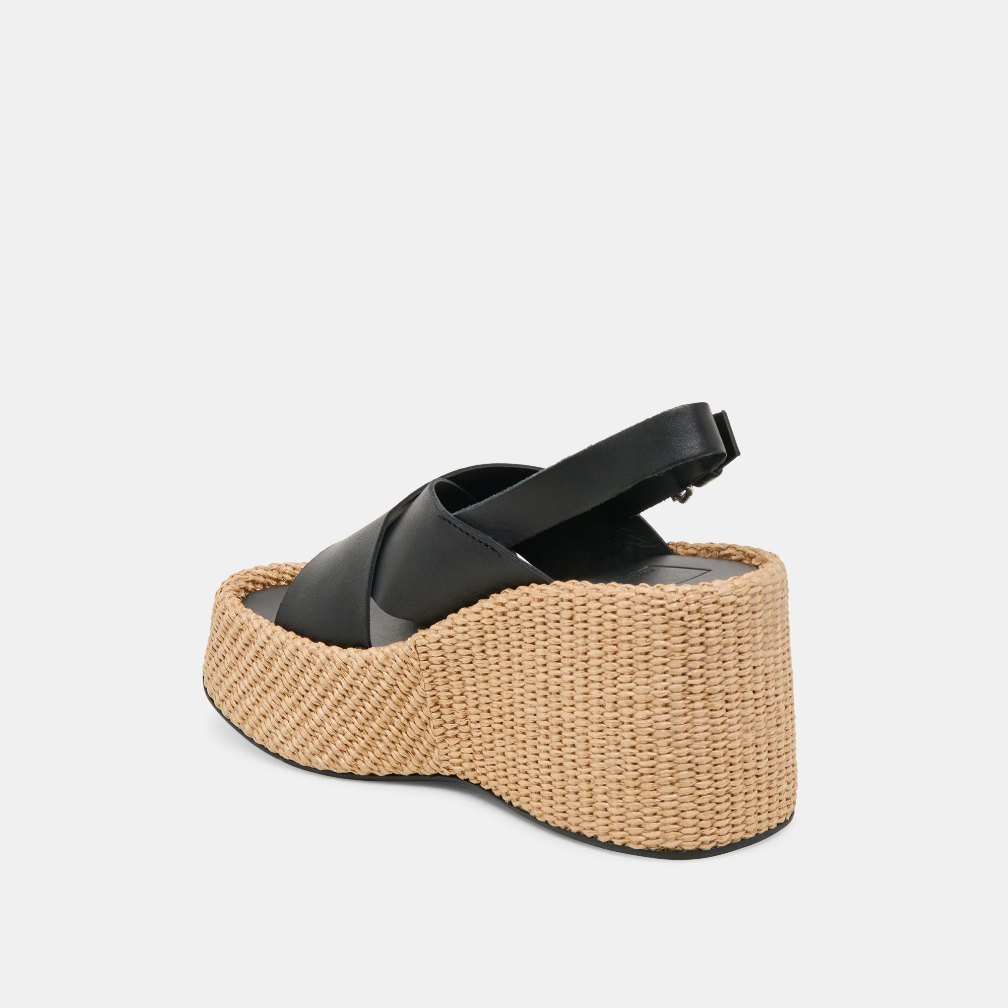 SKYLAR WEDGES BLACK LEATHER 15 SKYLAR WEDGES BLACK LEATHER