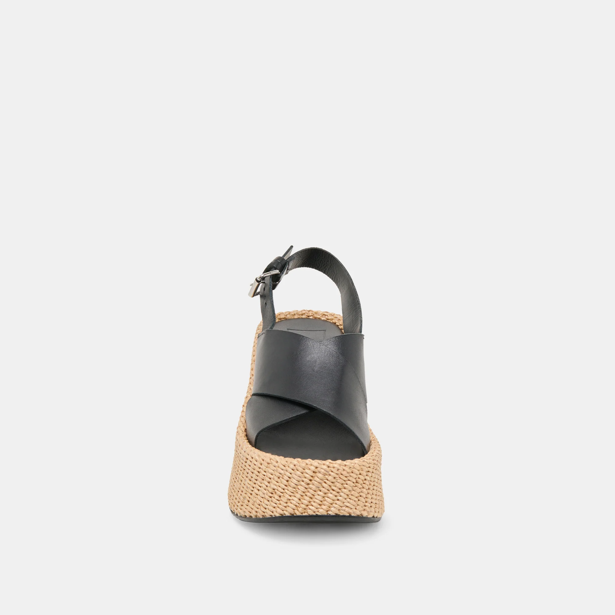 SKYLAR WEDGES BLACK LEATHER 17 SKYLAR WEDGES BLACK LEATHER