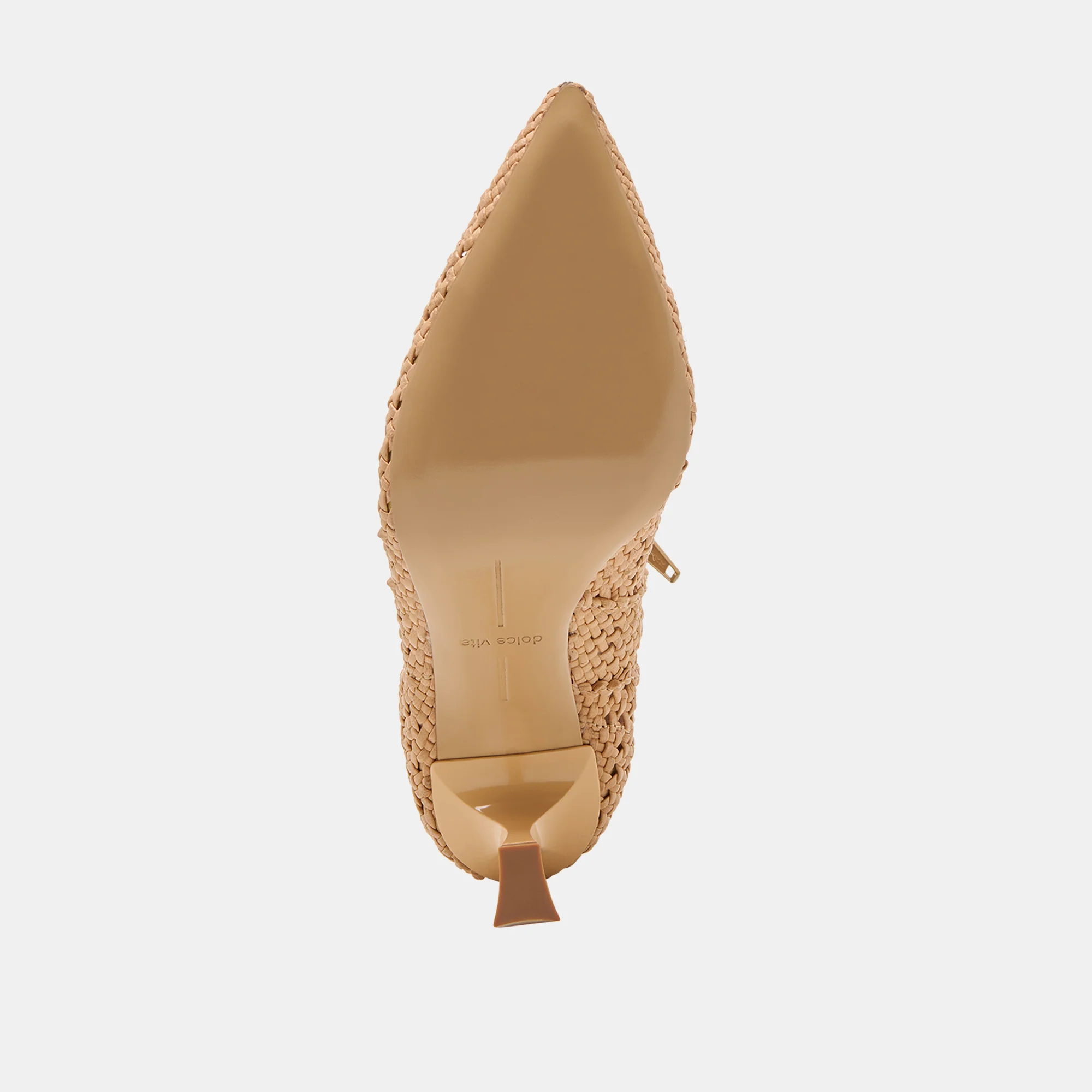 LONNI BOOTIES LIGHT TAN WOVEN LEATHER 20 LONNI BOOTIES LIGHT TAN WOVEN LEATHER