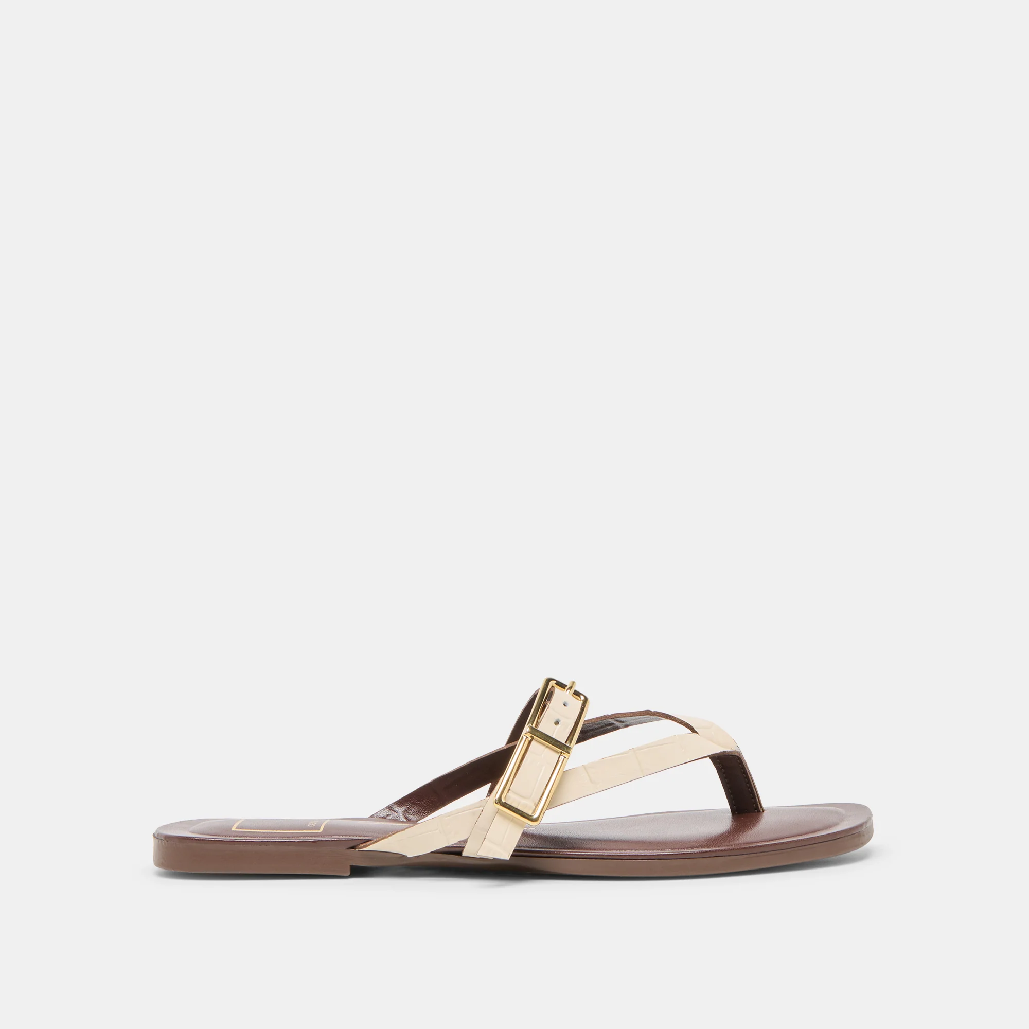 PIERS SANDALS BEIGE CROCO EMBOSSED LEATHER 1 PIERS SANDALS BEIGE CROCO EMBOSSED LEATHER