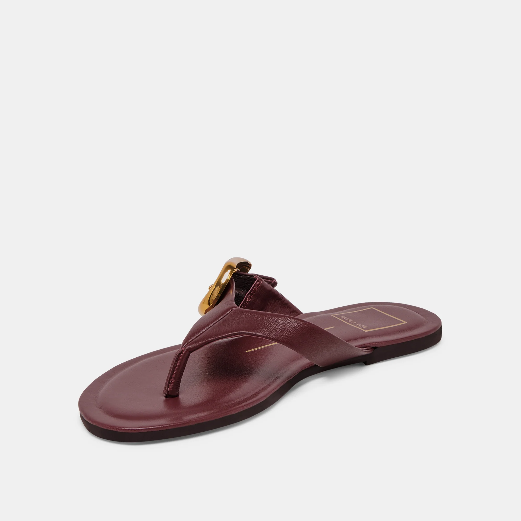 ROSSA SANDALS BURGUNDY LEATHER 13 ROSSA SANDALS BURGUNDY LEATHER