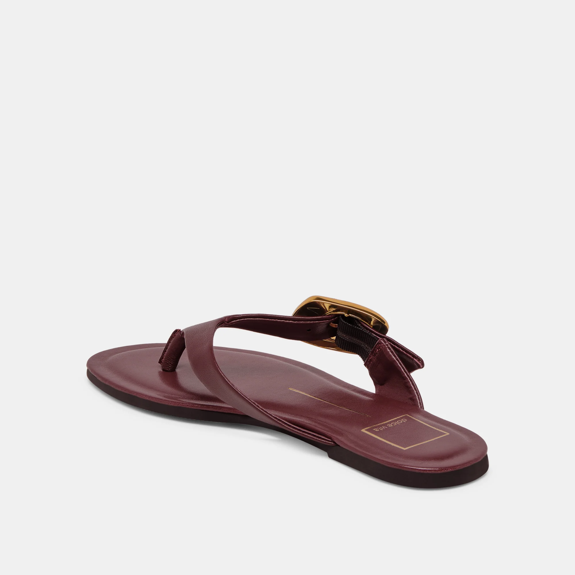 ROSSA SANDALS BURGUNDY LEATHER 14 ROSSA SANDALS BURGUNDY LEATHER