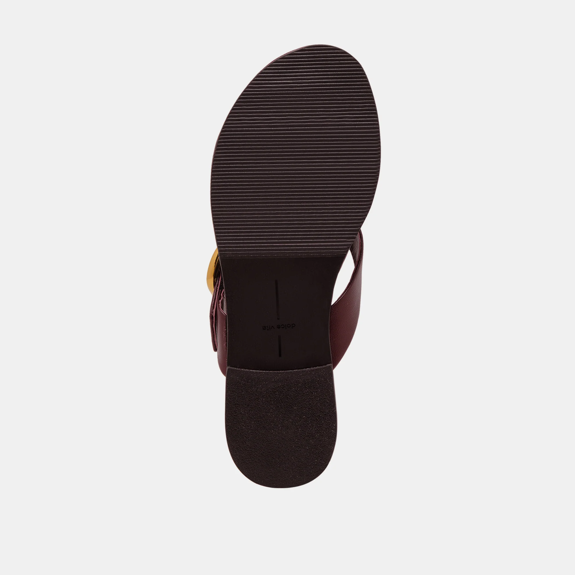 ROSSA SANDALS BURGUNDY LEATHER 18 ROSSA SANDALS BURGUNDY LEATHER
