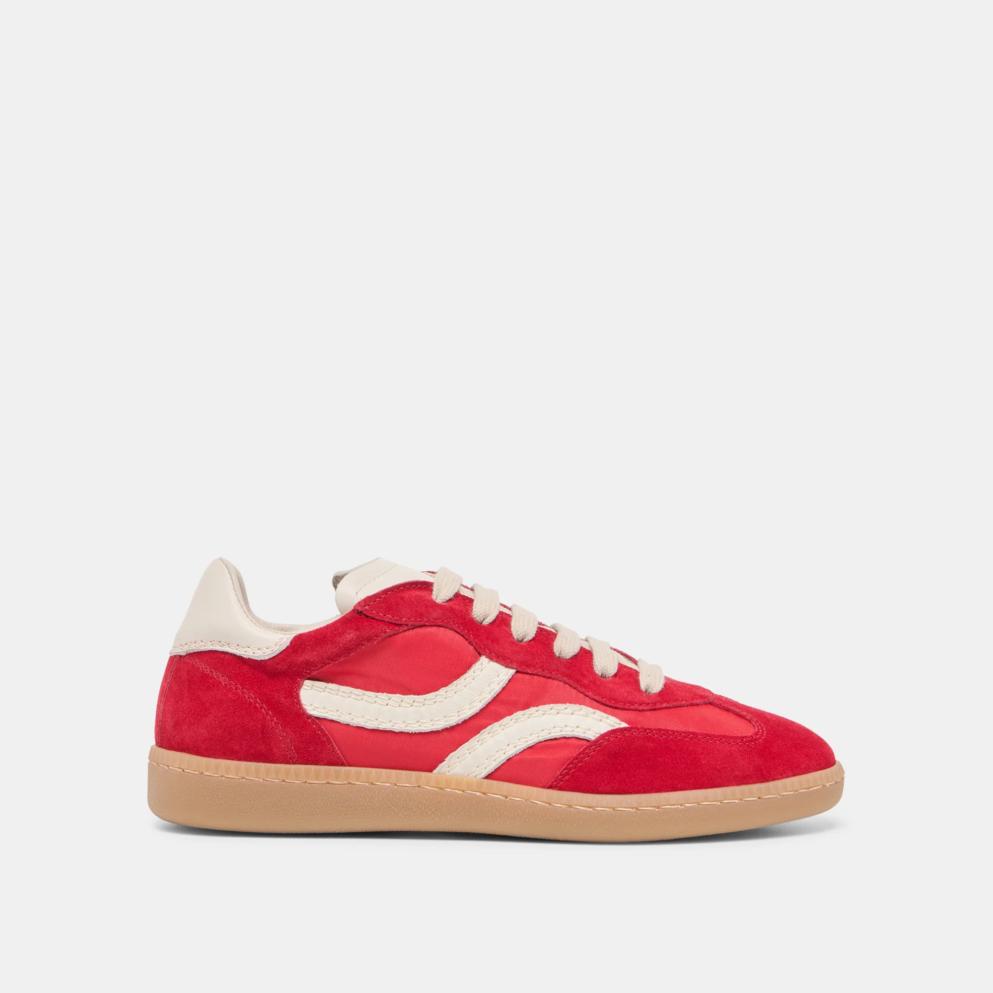 REBEL SNEAKERS CRIMSON NYLON 1 REBEL SNEAKERS CRIMSON NYLON