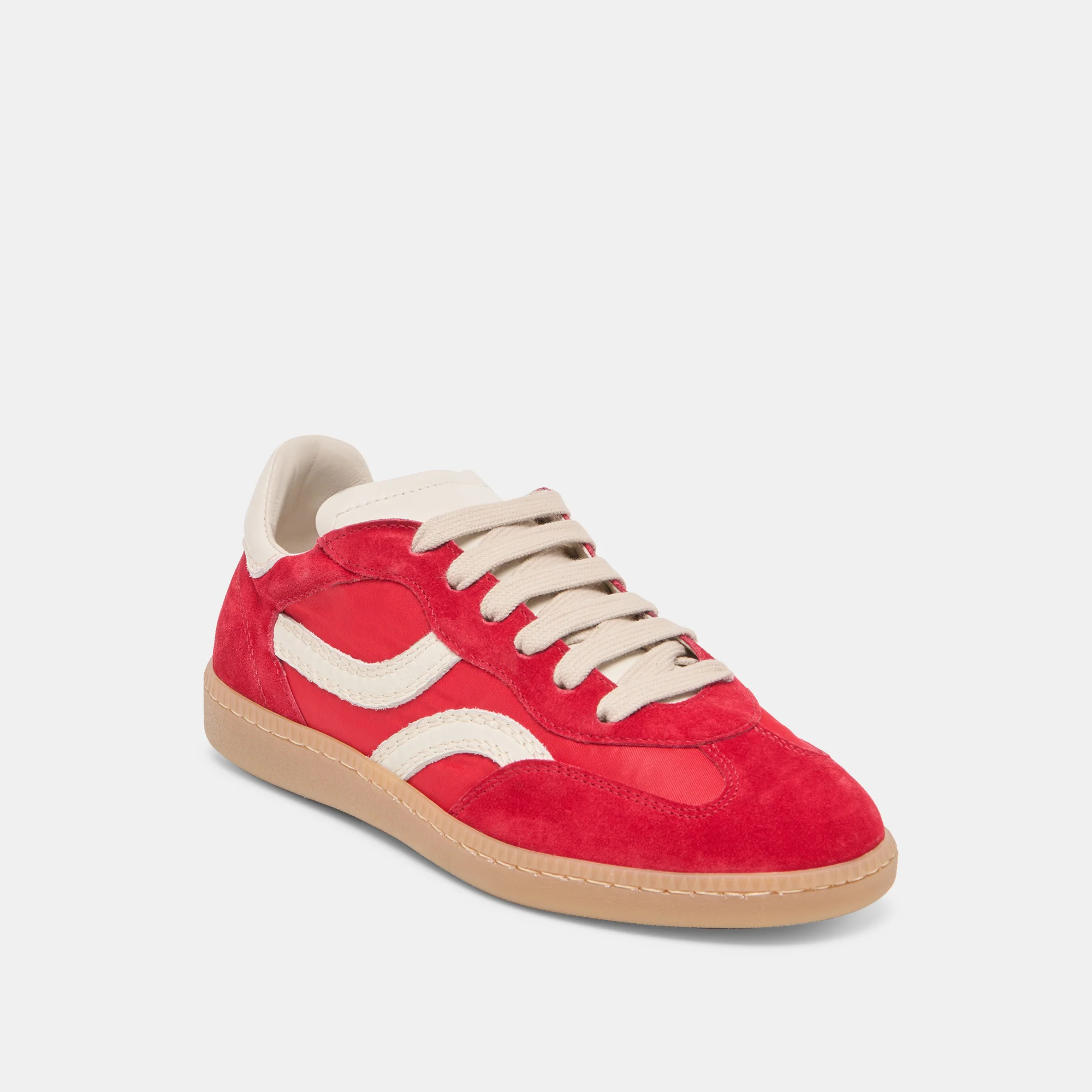 REBEL SNEAKERS CRIMSON NYLON 11 REBEL SNEAKERS CRIMSON NYLON