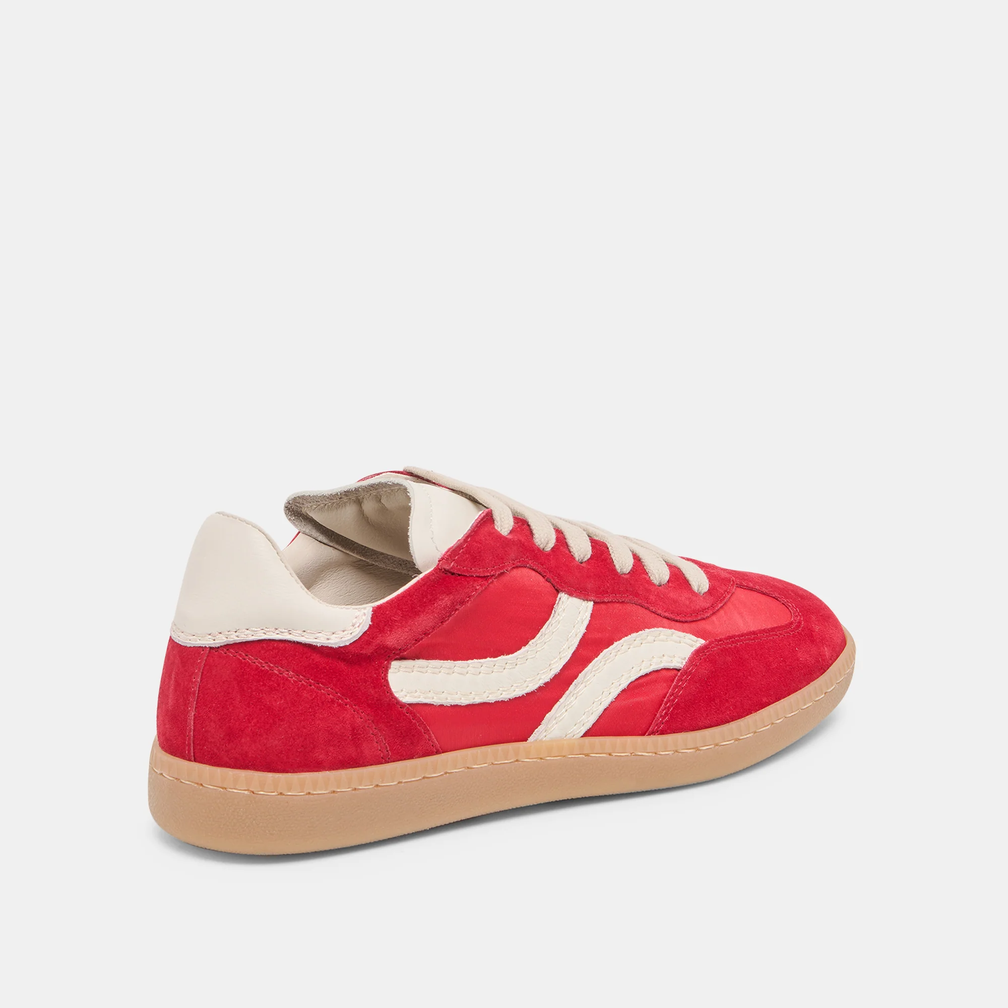 REBEL SNEAKERS CRIMSON NYLON 12 REBEL SNEAKERS CRIMSON NYLON