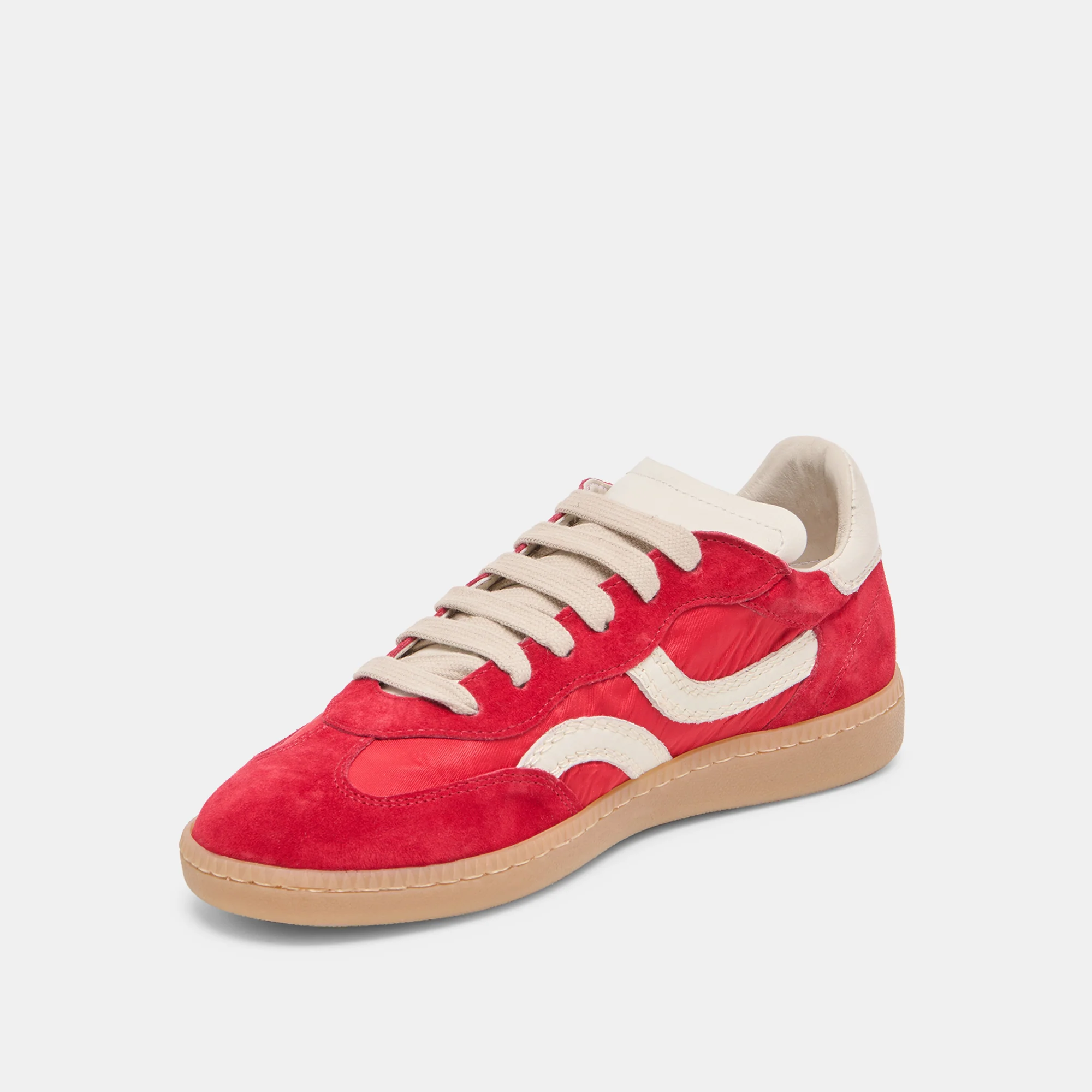 REBEL SNEAKERS CRIMSON NYLON 13 REBEL SNEAKERS CRIMSON NYLON