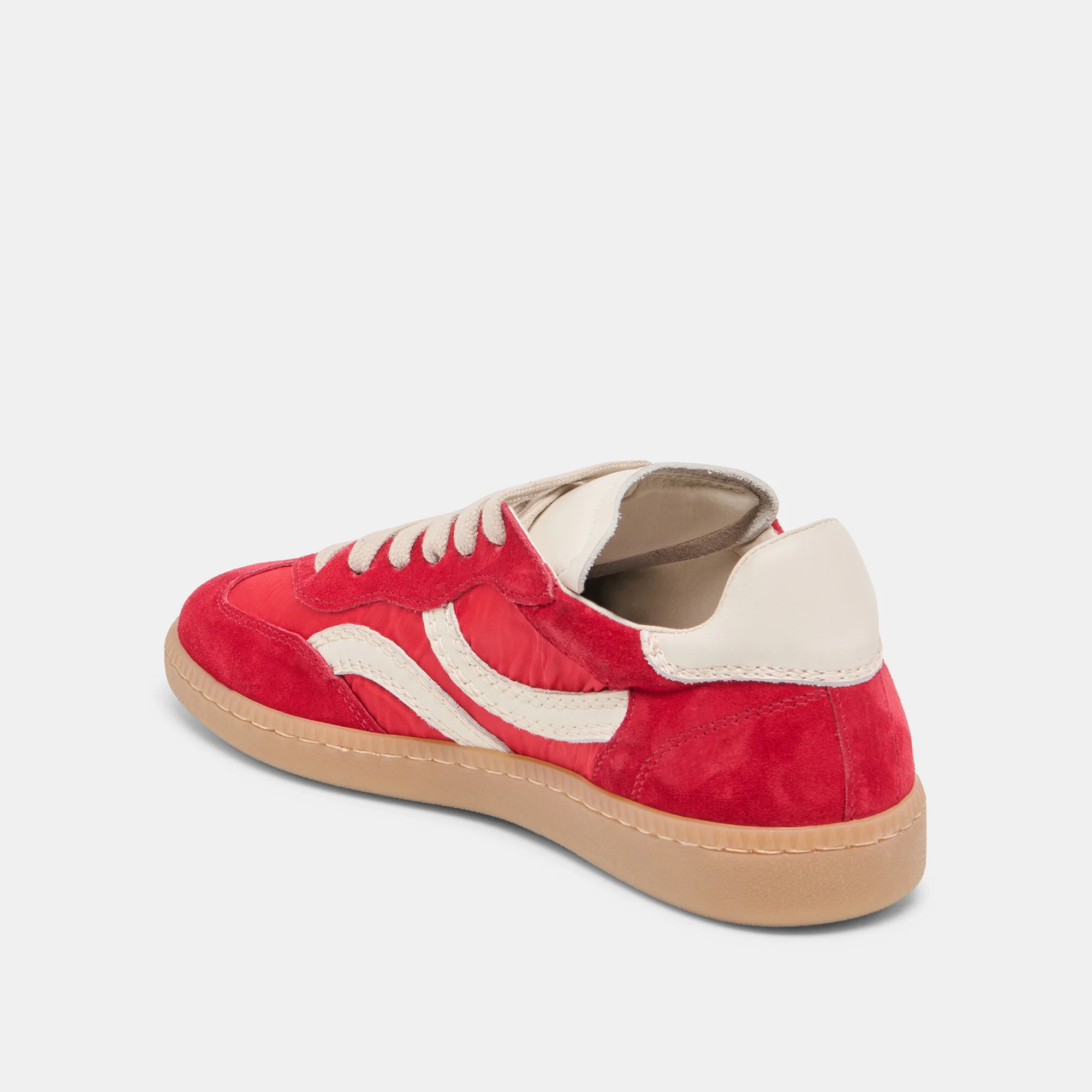REBEL SNEAKERS CRIMSON NYLON 14 REBEL SNEAKERS CRIMSON NYLON