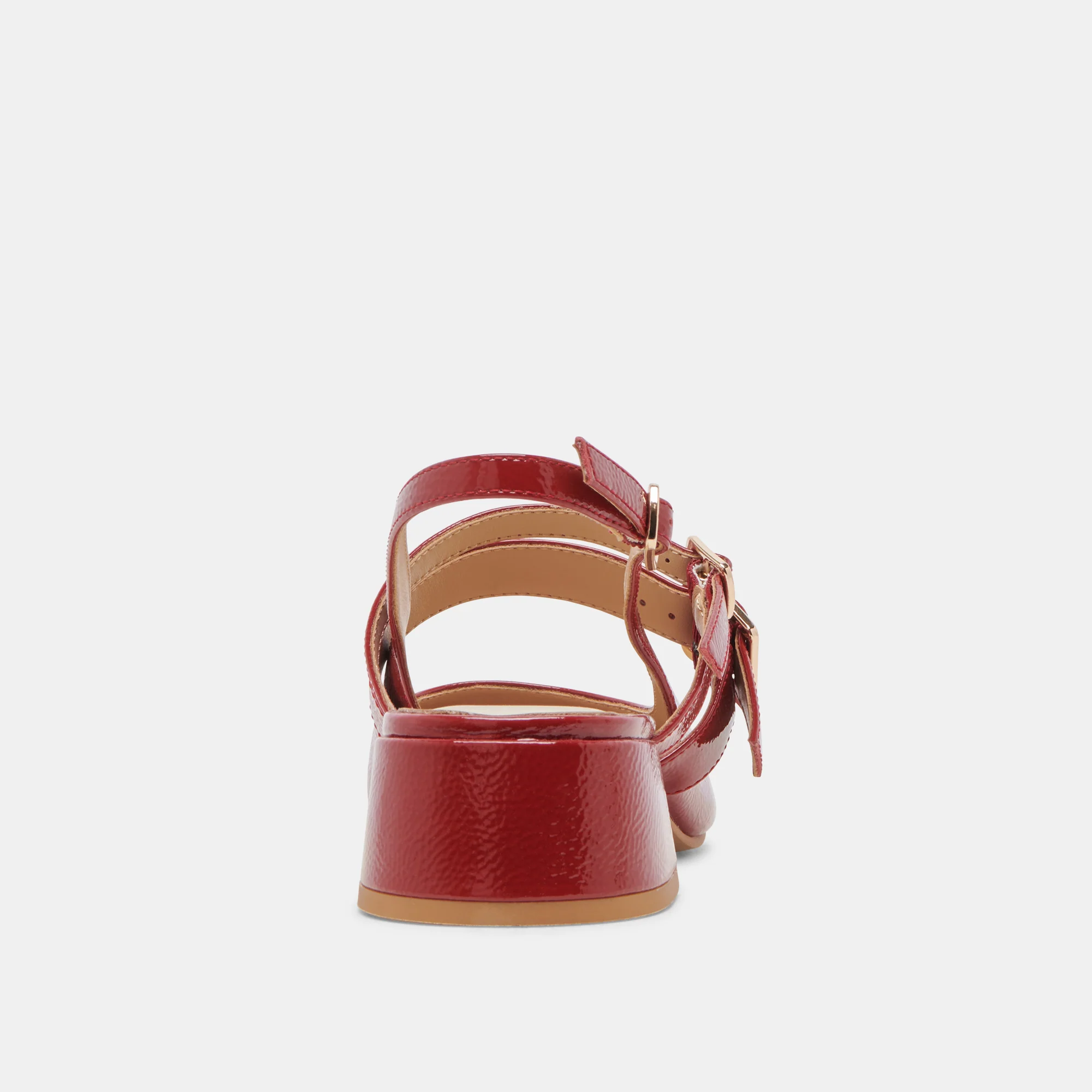 PATZY HEELS CRIMSON CRINKLE PATENT LEATHER 22 PATZY HEELS CRIMSON CRINKLE PATENT LEATHER