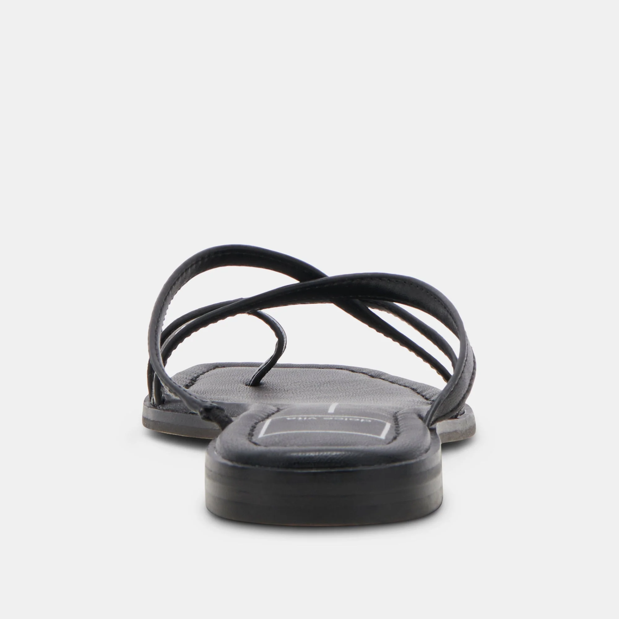 INDIGO SANDALS BLACK LEATHER - re:vita 16 INDIGO SANDALS BLACK LEATHER - re:vita