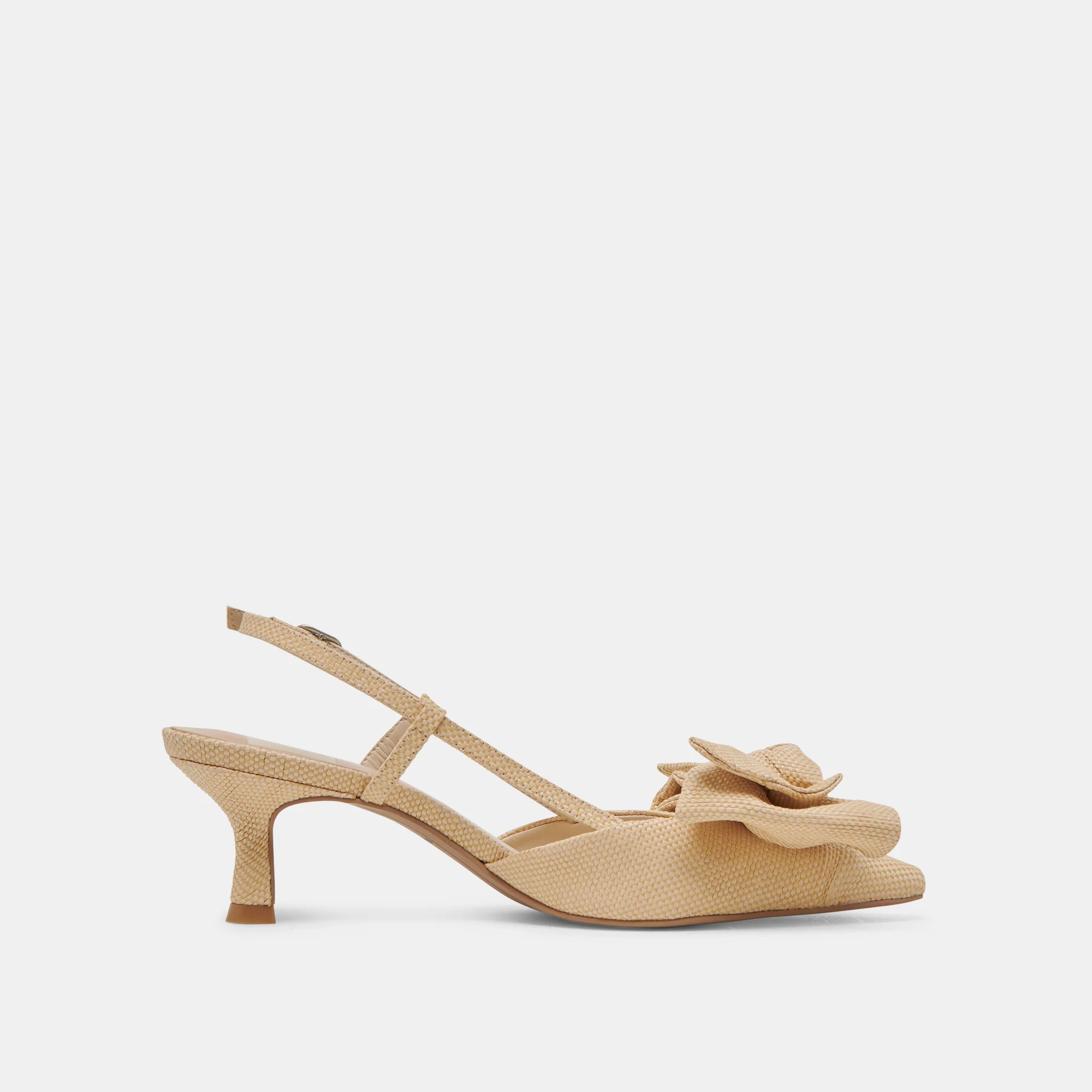 ODELA BOW HEELS NATURAL WOVEN RAFFIA 1 ODELA BOW HEELS NATURAL WOVEN RAFFIA