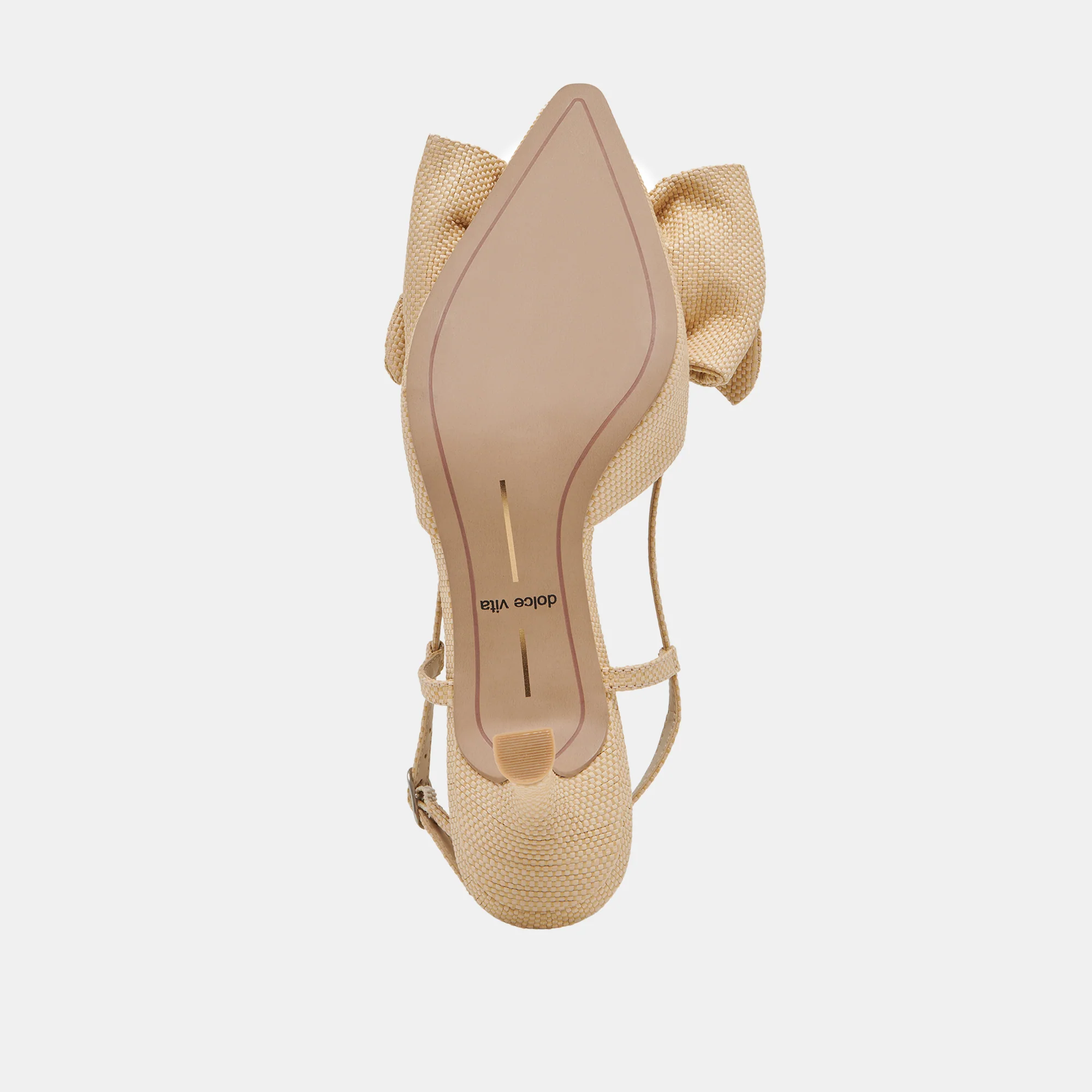 ODELA BOW HEELS NATURAL WOVEN RAFFIA 18 ODELA BOW HEELS NATURAL WOVEN RAFFIA