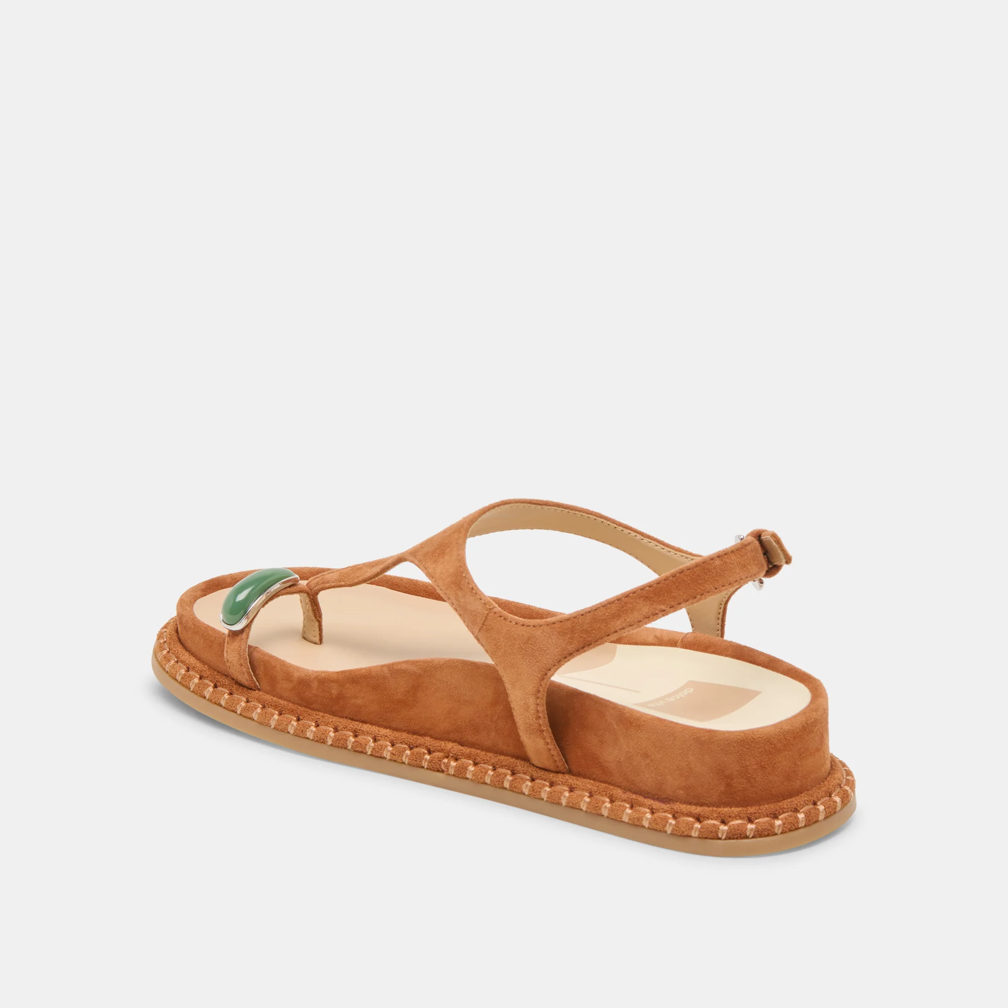 STEFAN GEMSTONE SANDALS CARAMEL SUEDE 14 STEFAN GEMSTONE SANDALS CARAMEL SUEDE
