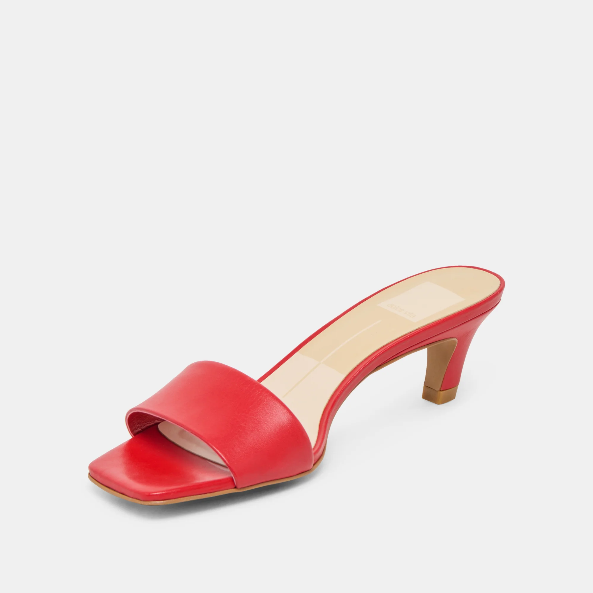 REXA HEELS CHILI LEATHER 13 REXA HEELS CHILI LEATHER