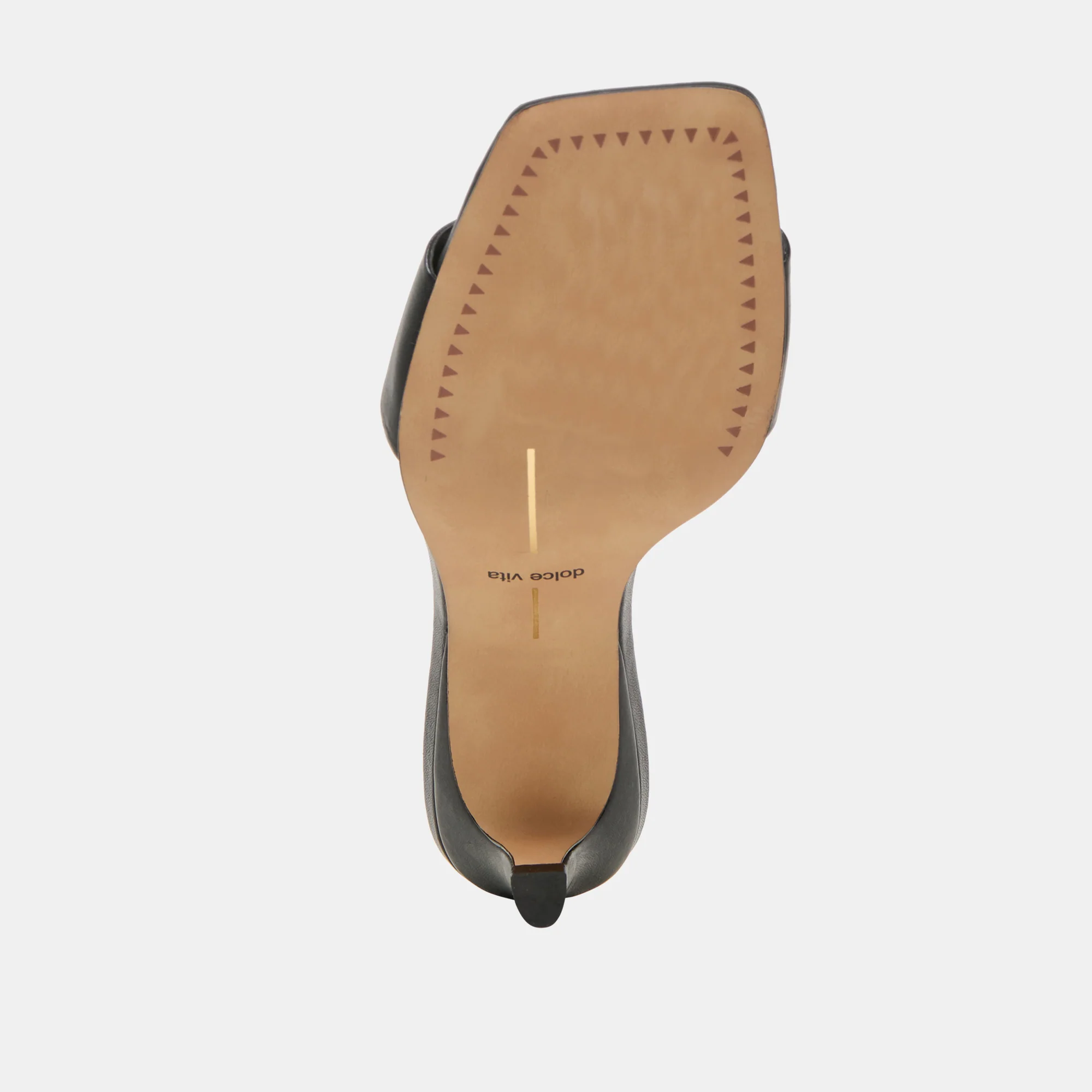 REXA HEELS BLACK LEATHER 18 REXA HEELS BLACK LEATHER
