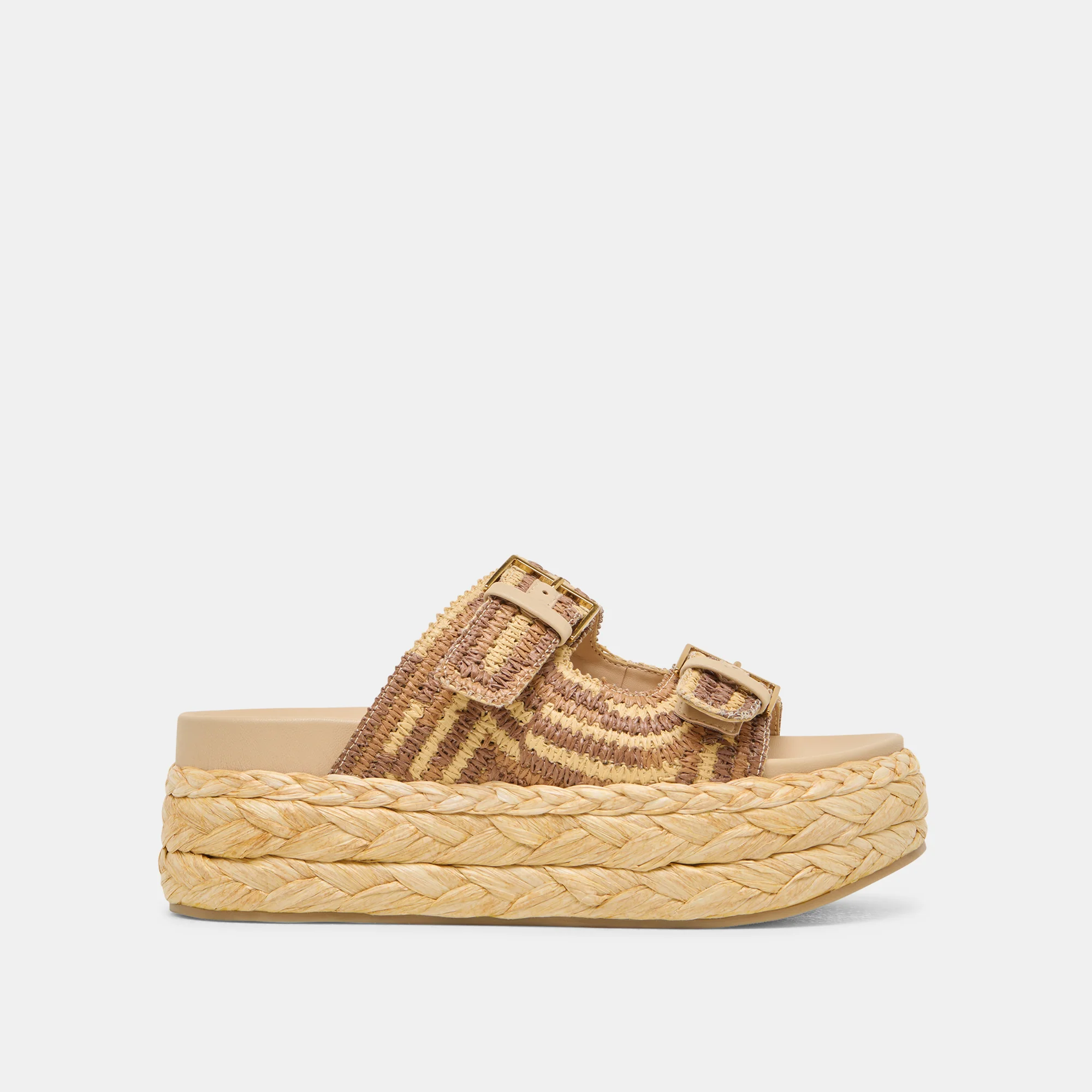 FALYN SANDALS BROWN NATURAL WOVEN RAFFIA 1 FALYN SANDALS BROWN NATURAL WOVEN RAFFIA