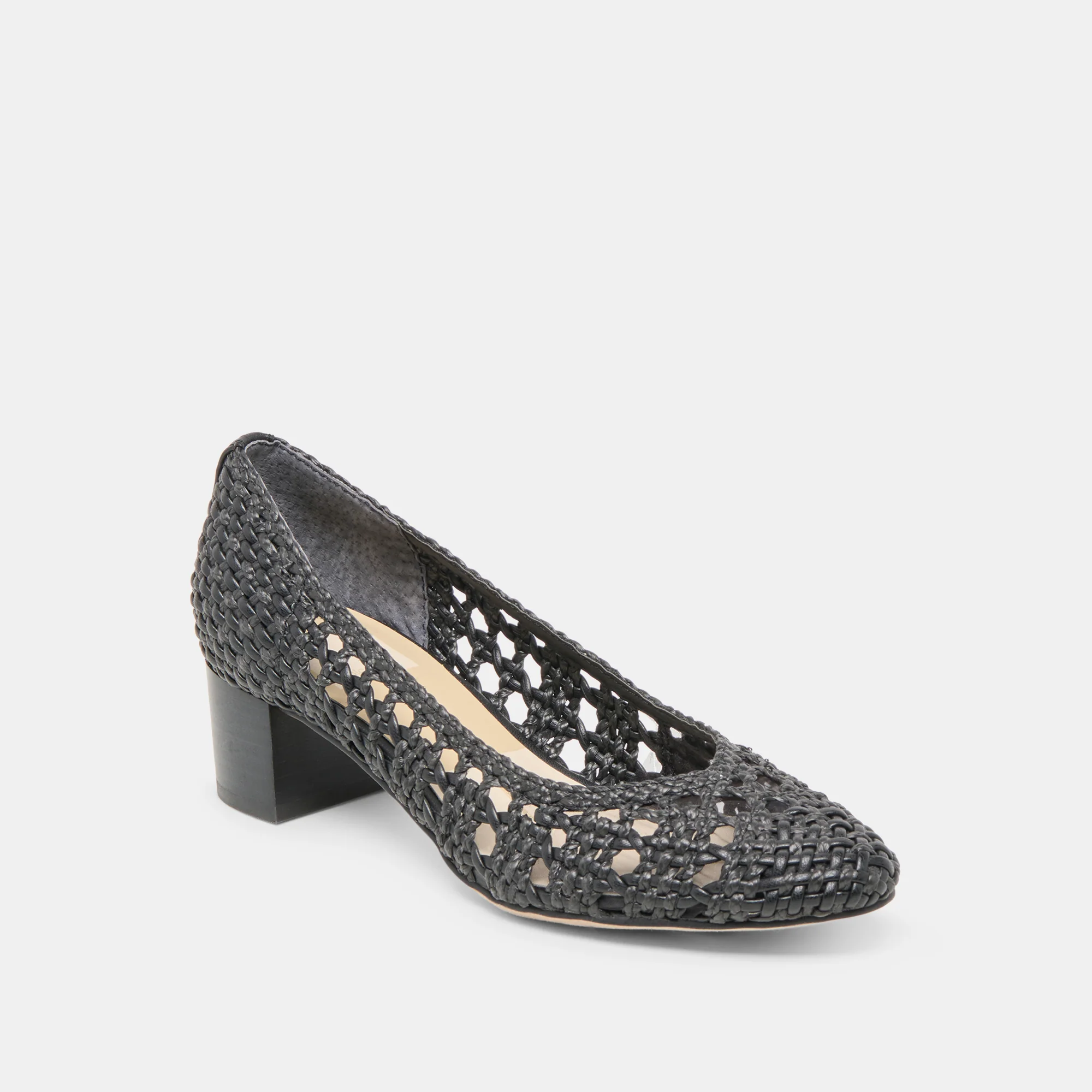 LULA HEELS BLACK WOVEN RAFFIA 11 LULA HEELS BLACK WOVEN RAFFIA