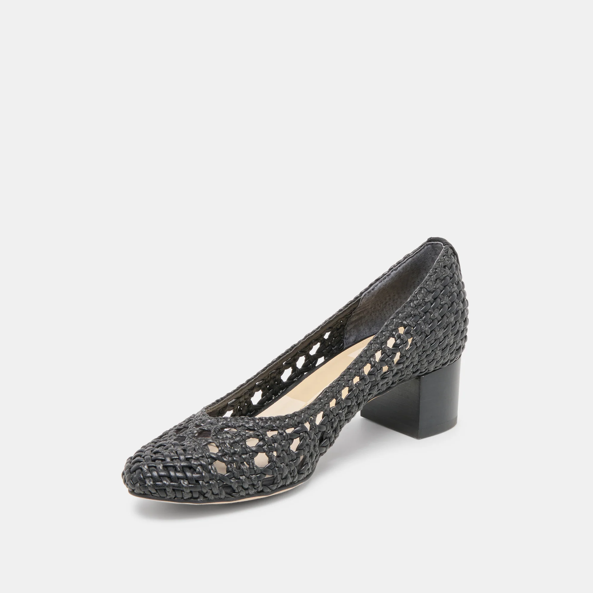 LULA HEELS BLACK WOVEN RAFFIA 13 LULA HEELS BLACK WOVEN RAFFIA
