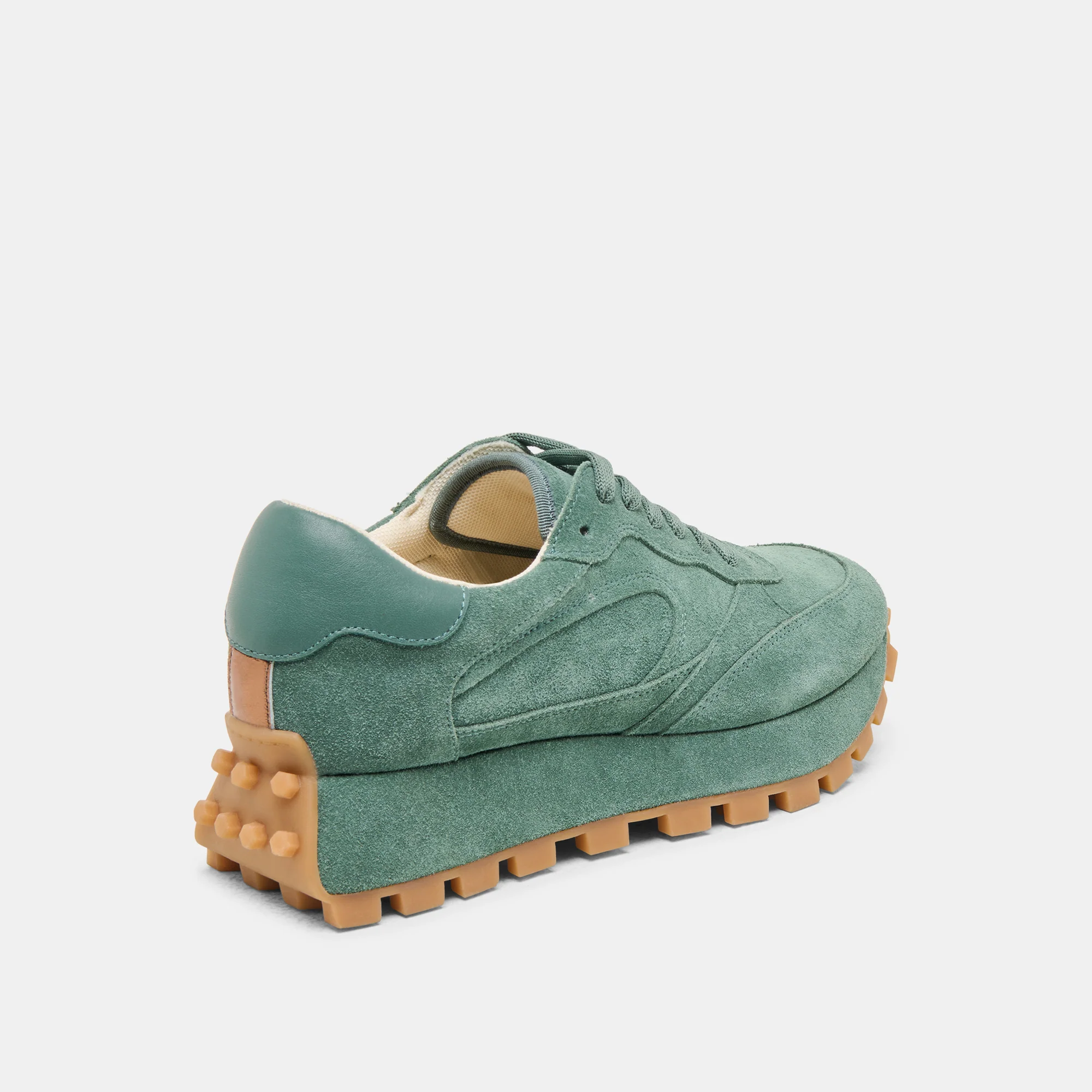 TRICIA SNEAKERS DK GREEN SUEDE 12 TRICIA SNEAKERS DK GREEN SUEDE