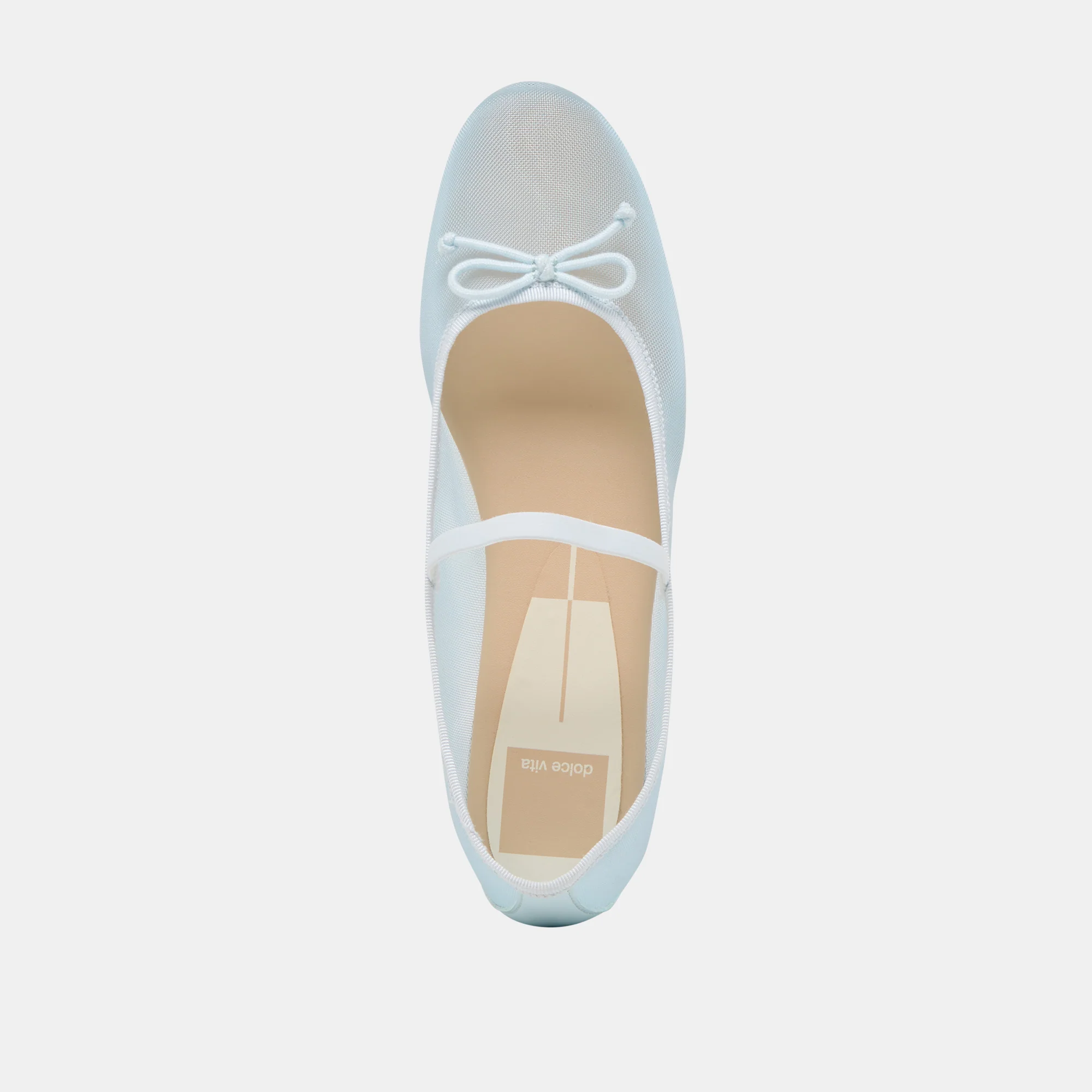 CADEL BALLET FLATS ICE BLUE MESH 21 CADEL BALLET FLATS ICE BLUE MESH
