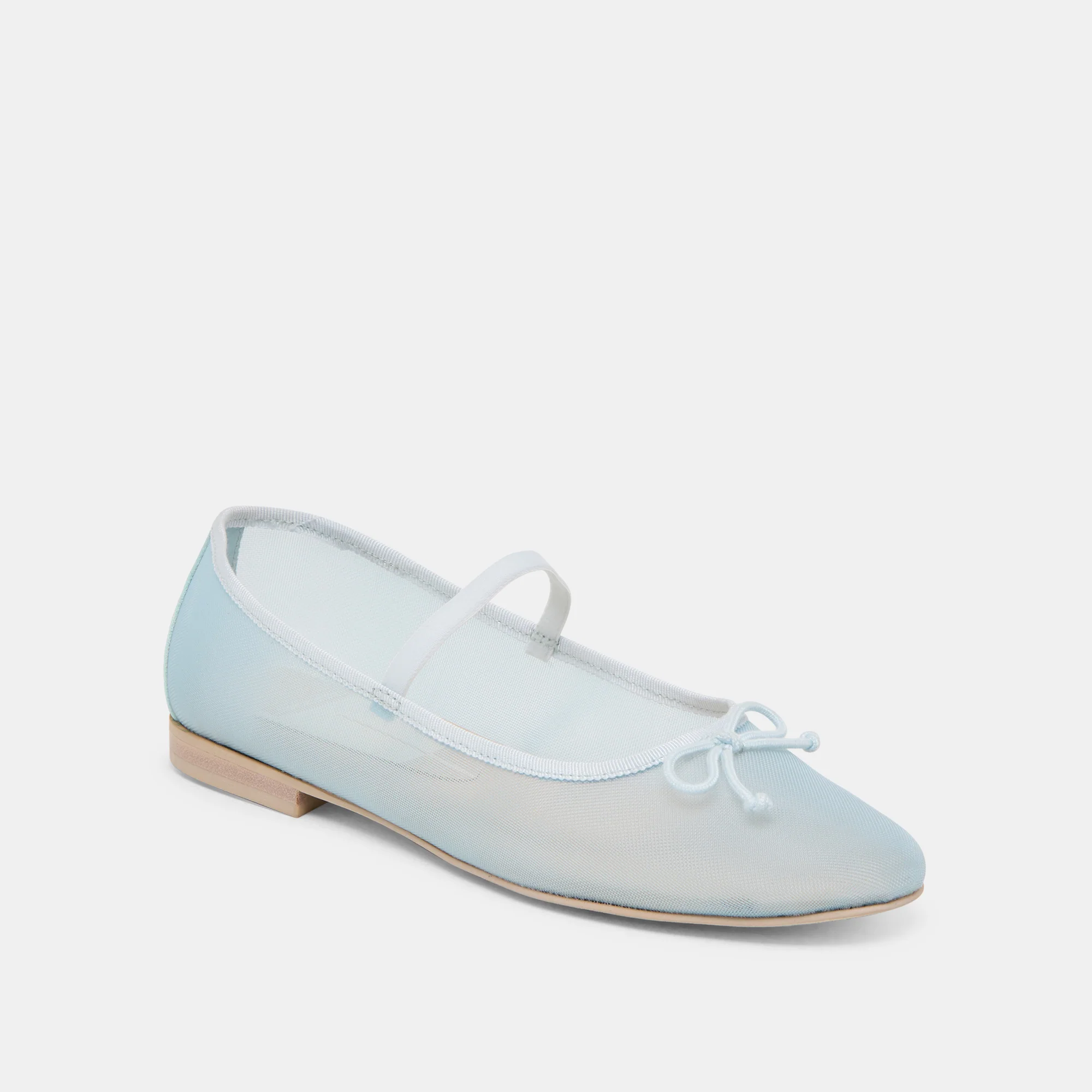 CADEL BALLET FLATS ICE BLUE MESH 14 CADEL BALLET FLATS ICE BLUE MESH