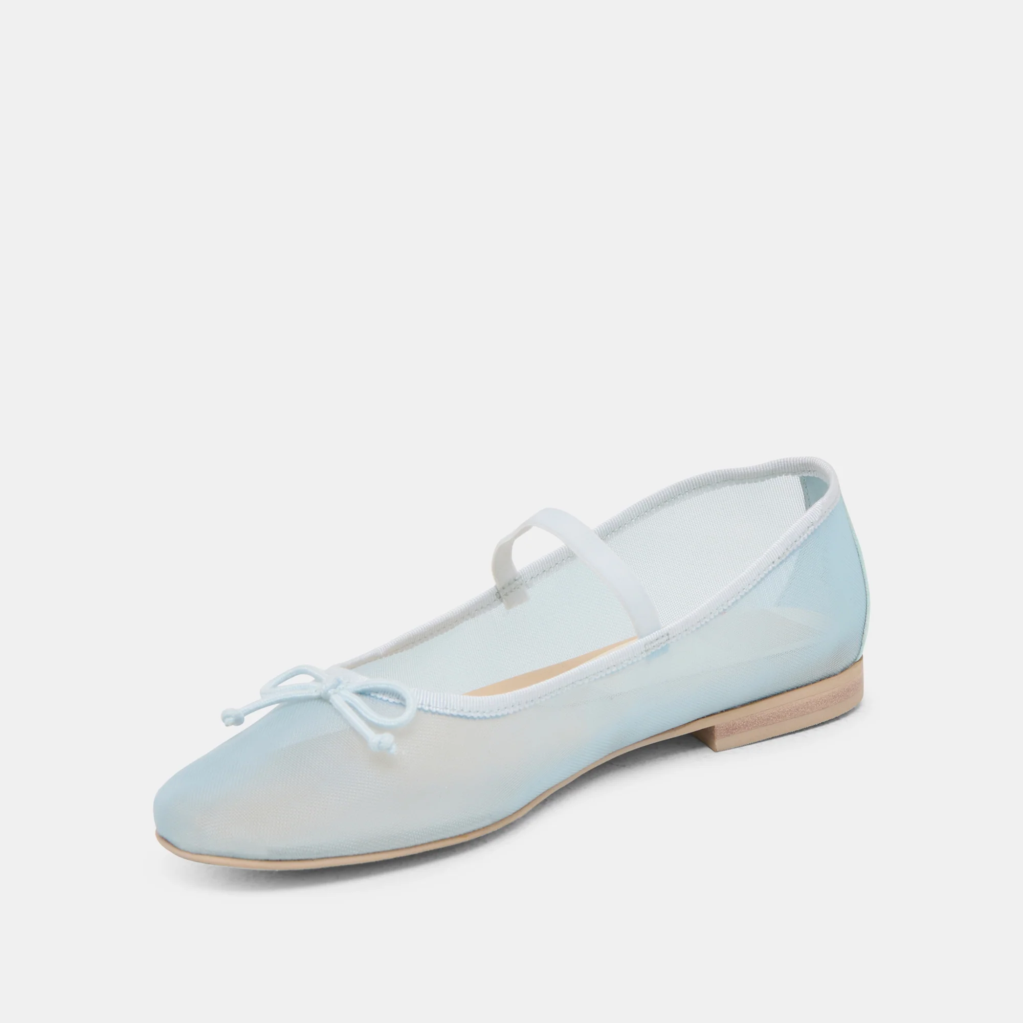 CADEL BALLET FLATS ICE BLUE MESH 17 CADEL BALLET FLATS ICE BLUE MESH