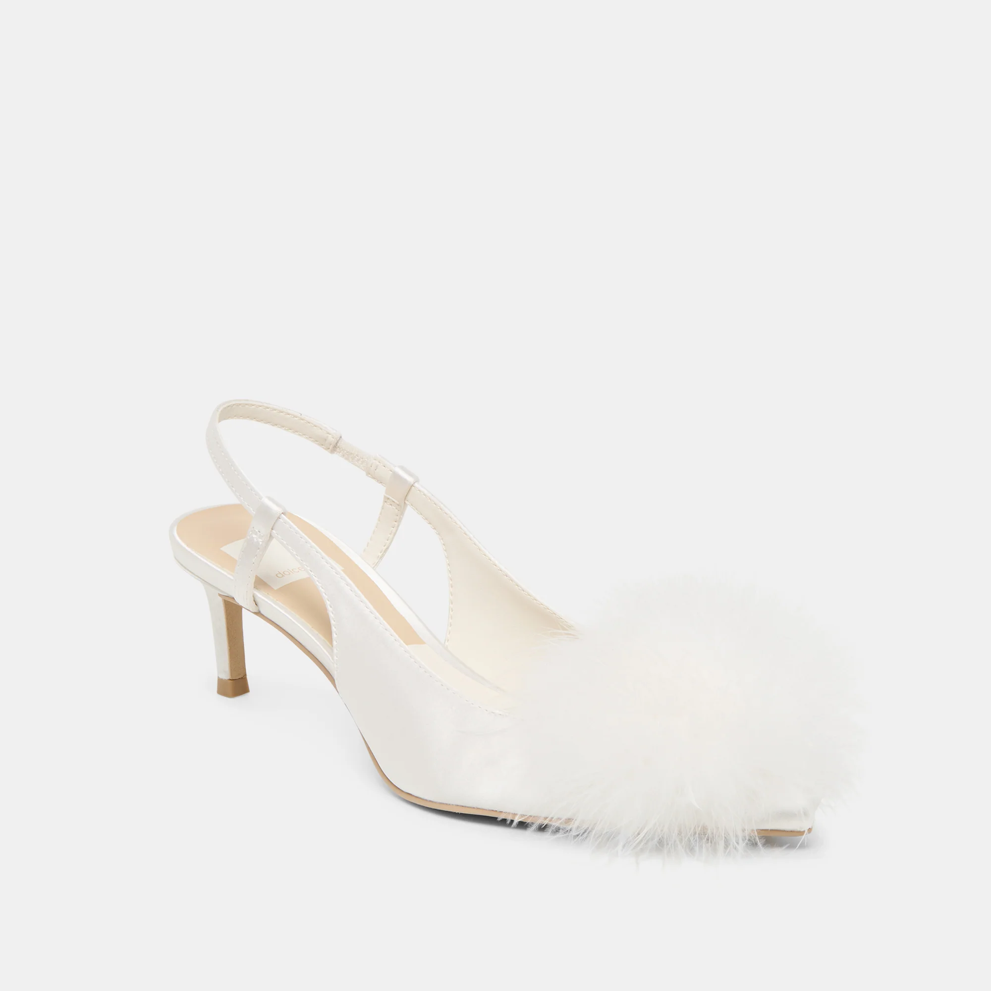 KAMY HEELS TRUE WHITE SATIN 11 KAMY HEELS TRUE WHITE SATIN