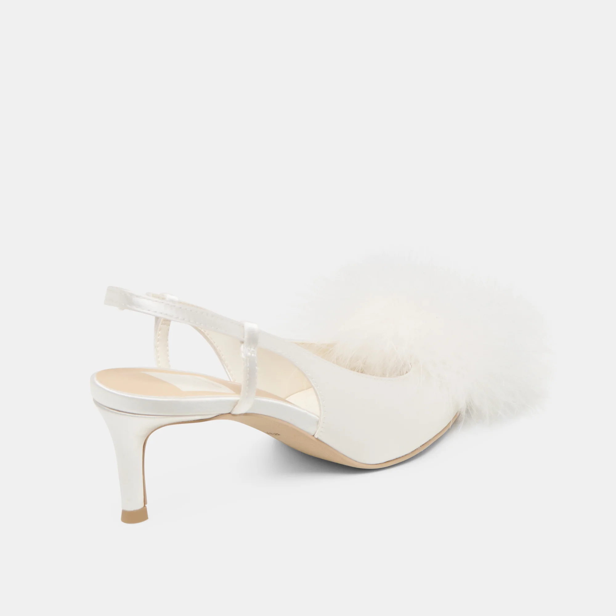 KAMY HEELS TRUE WHITE SATIN 12 KAMY HEELS TRUE WHITE SATIN