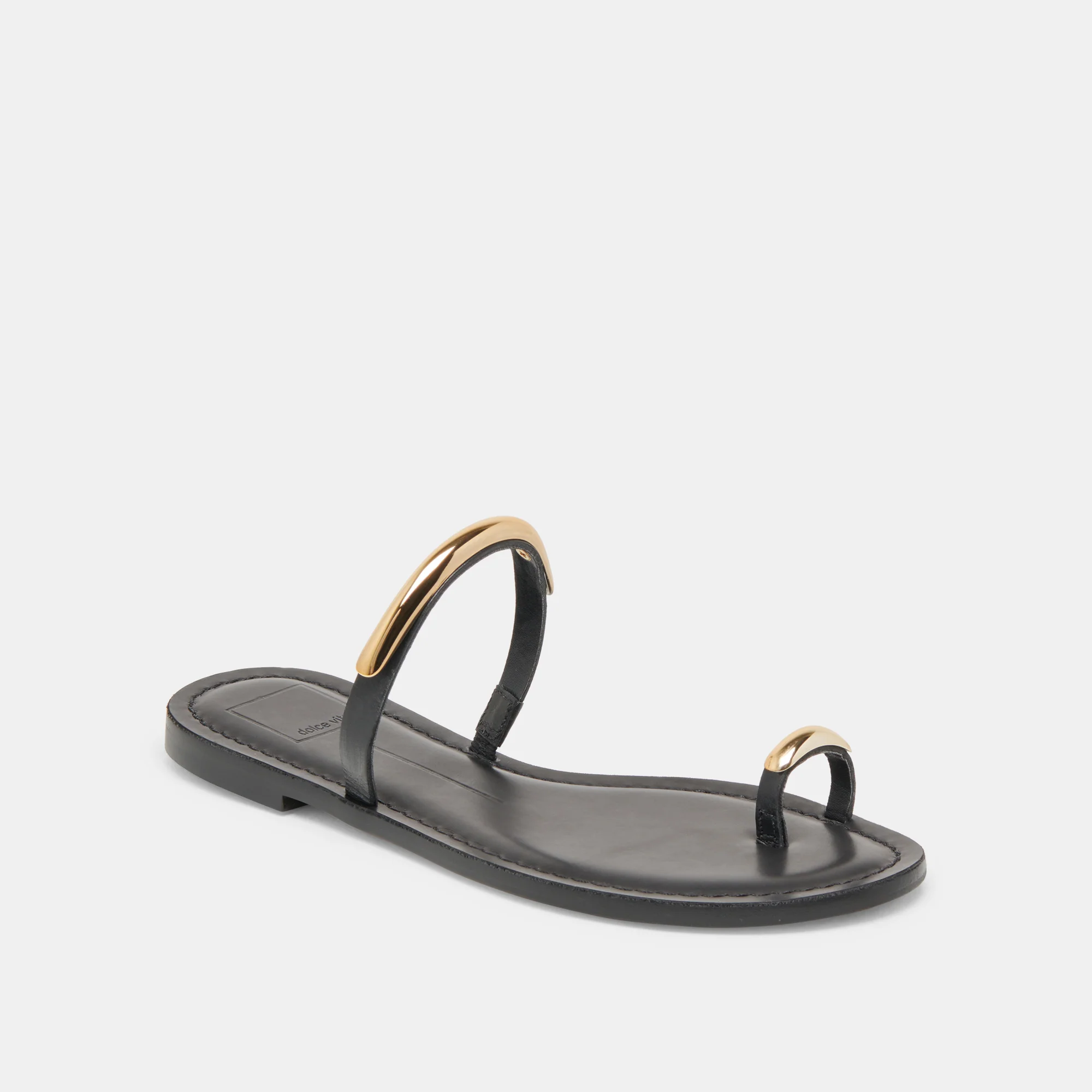 WINK SANDALS BLACK LEATHER 15 WINK SANDALS BLACK LEATHER