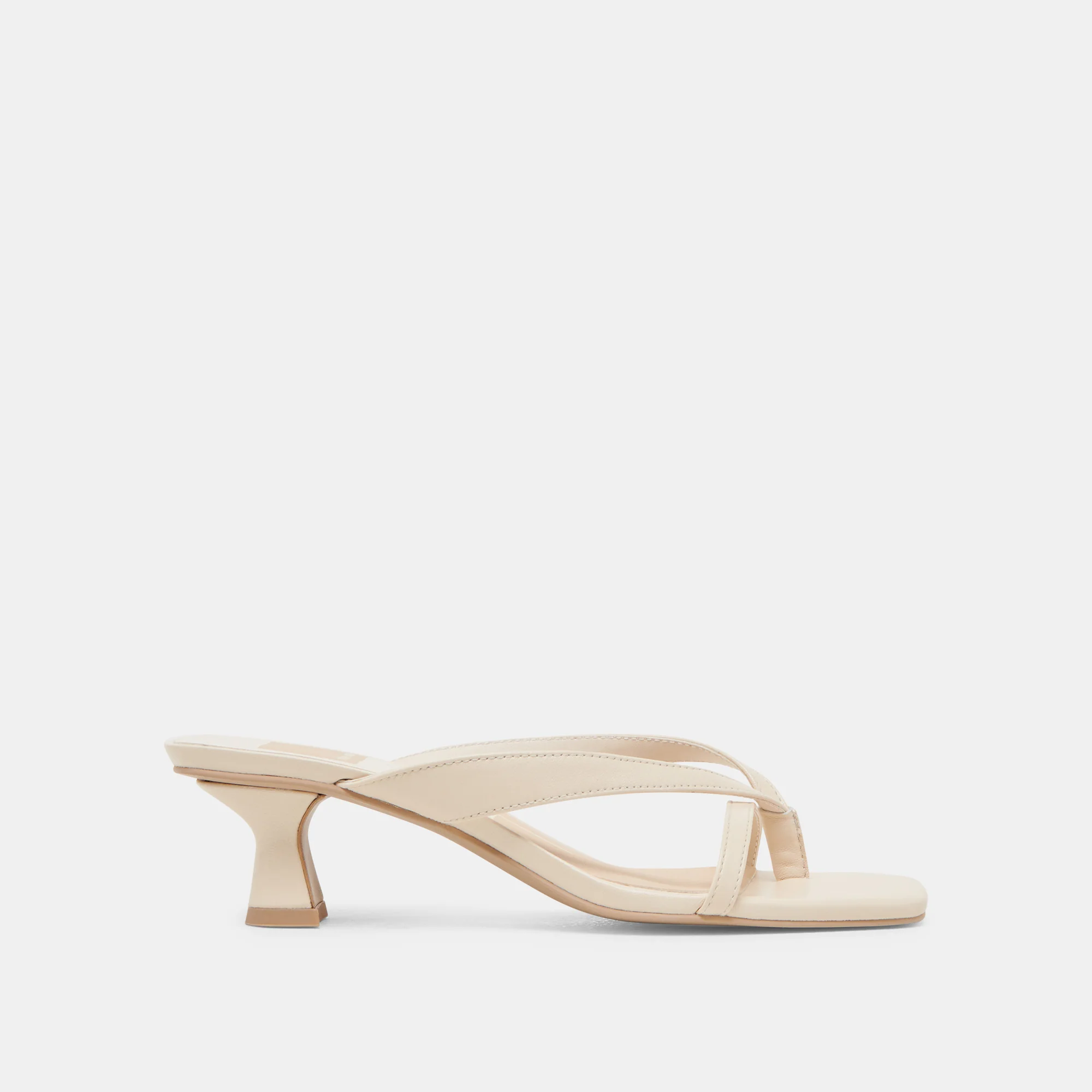 BREVEL HEELS BONE LEATHER 1 BREVEL HEELS BONE LEATHER