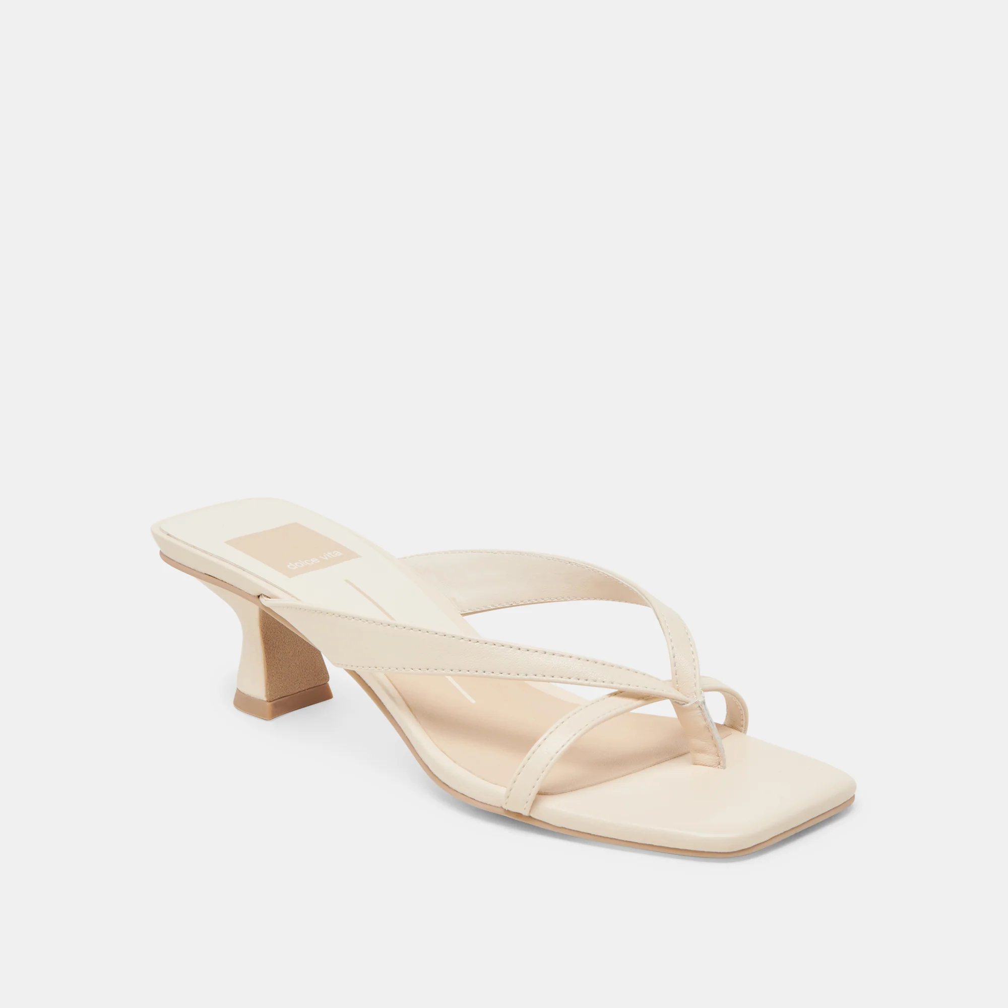 BREVEL HEELS BONE LEATHER 11 BREVEL HEELS BONE LEATHER