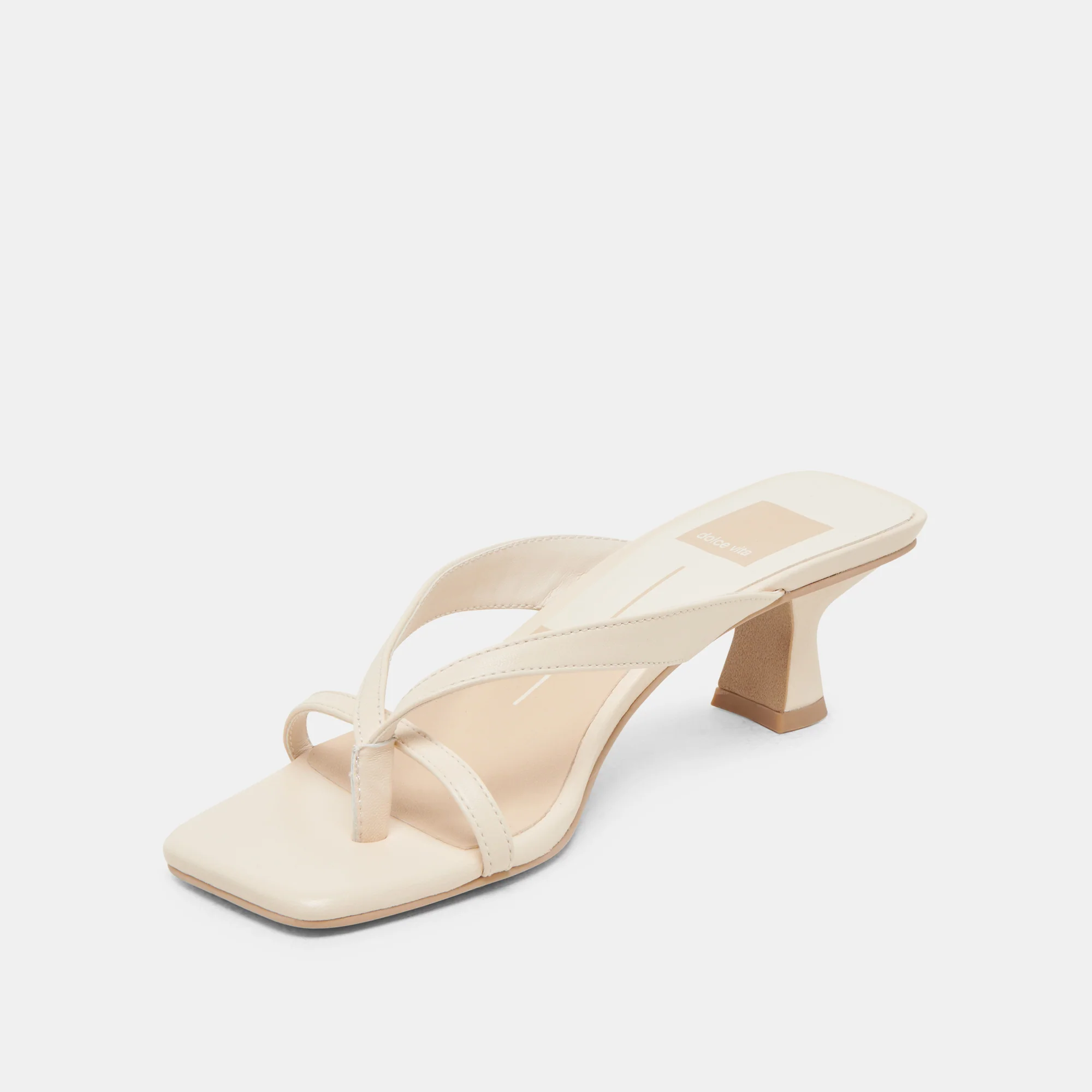BREVEL HEELS BONE LEATHER 13 BREVEL HEELS BONE LEATHER