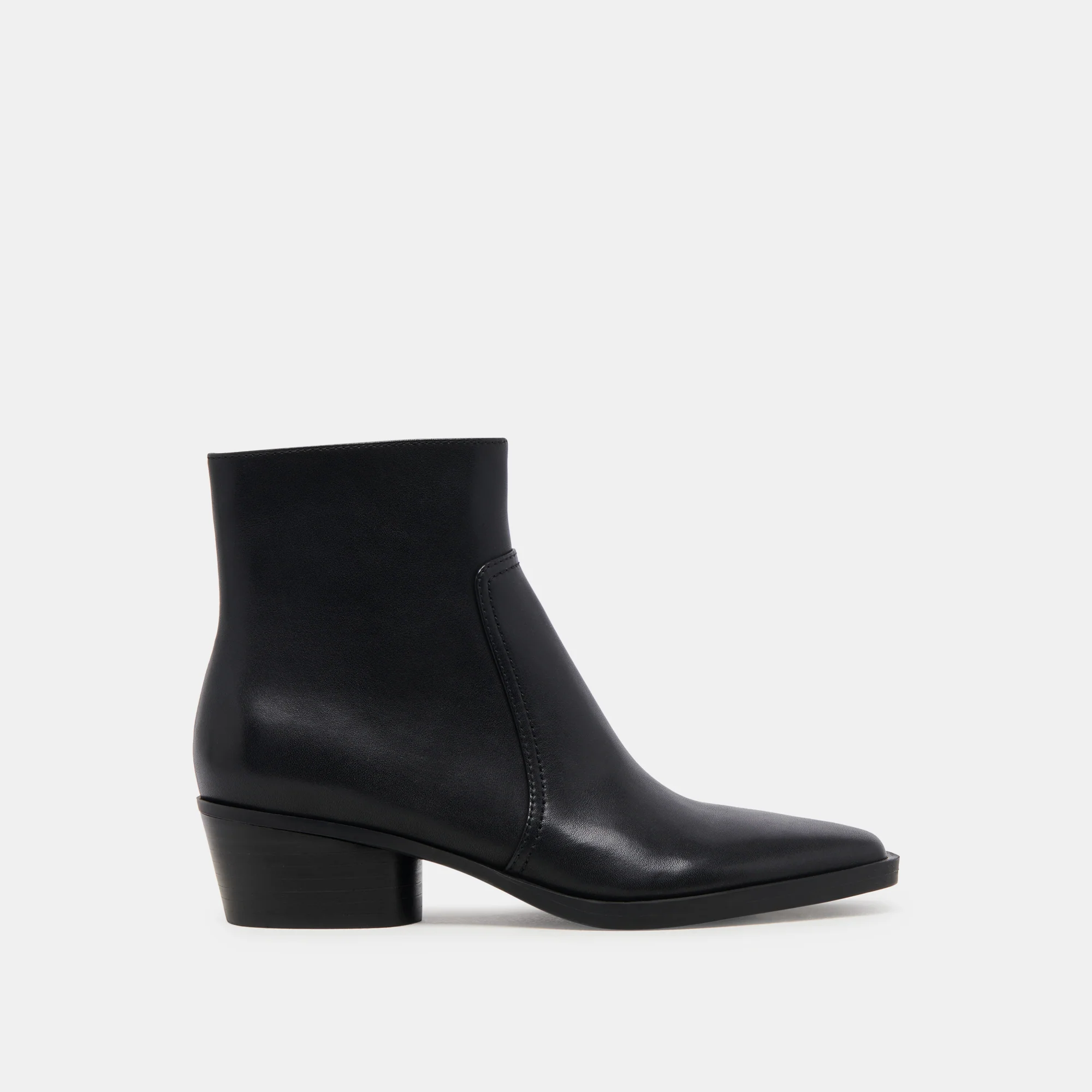 FAHARI H2O BOOTIES BLACK LEATHER 1 FAHARI H2O BOOTIES BLACK LEATHER