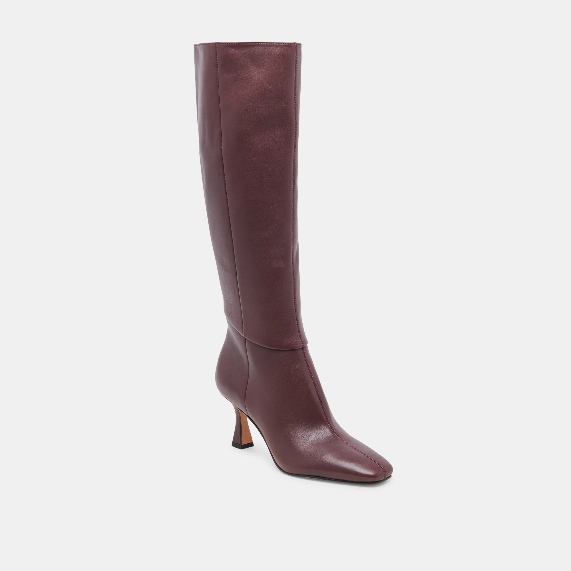 GYRA WIDE CALF BOOTS WINE LEATHER 13 GYRA WIDE CALF BOOTS WINE LEATHER
