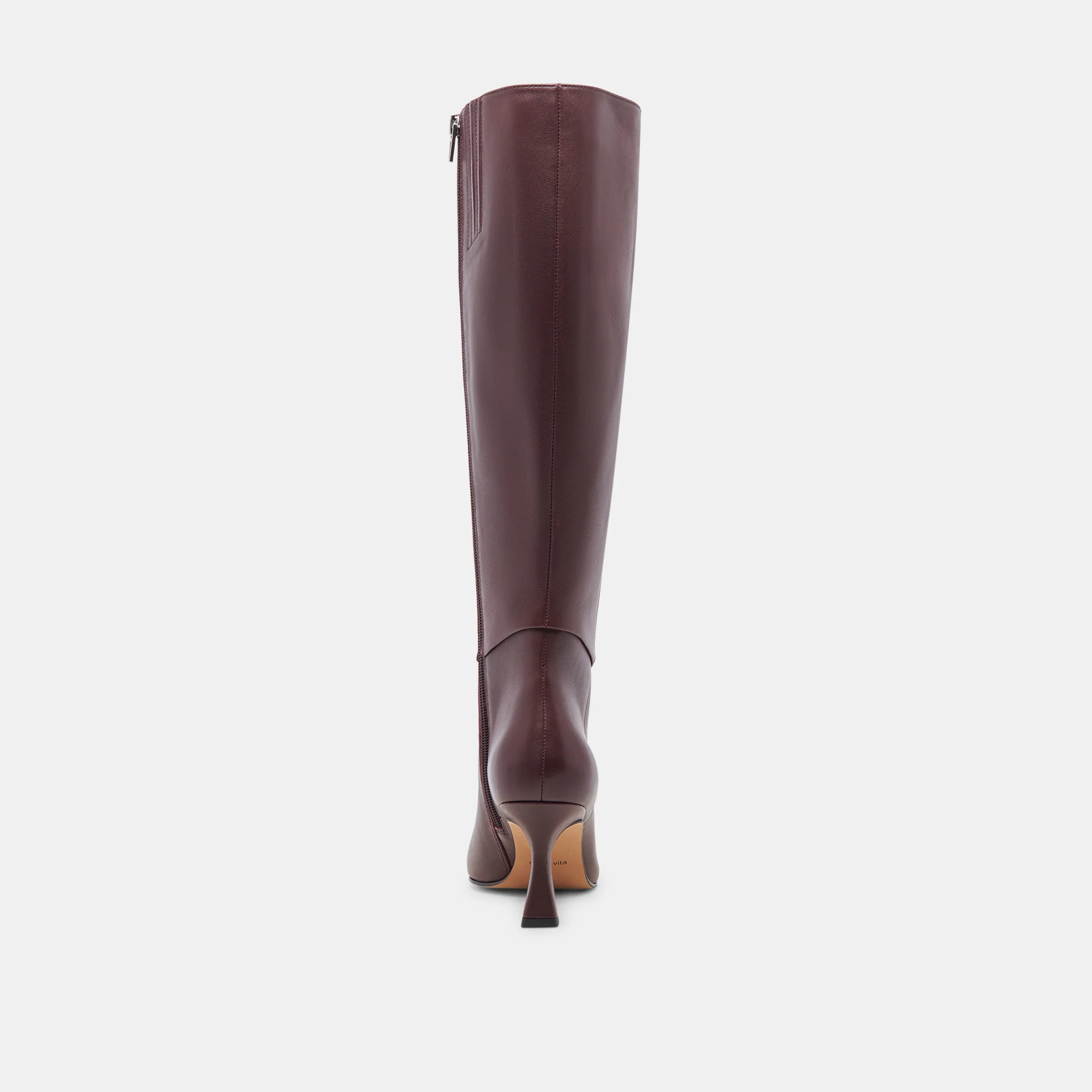GYRA WIDE CALF BOOTS WINE LEATHER 20 GYRA WIDE CALF BOOTS WINE LEATHER