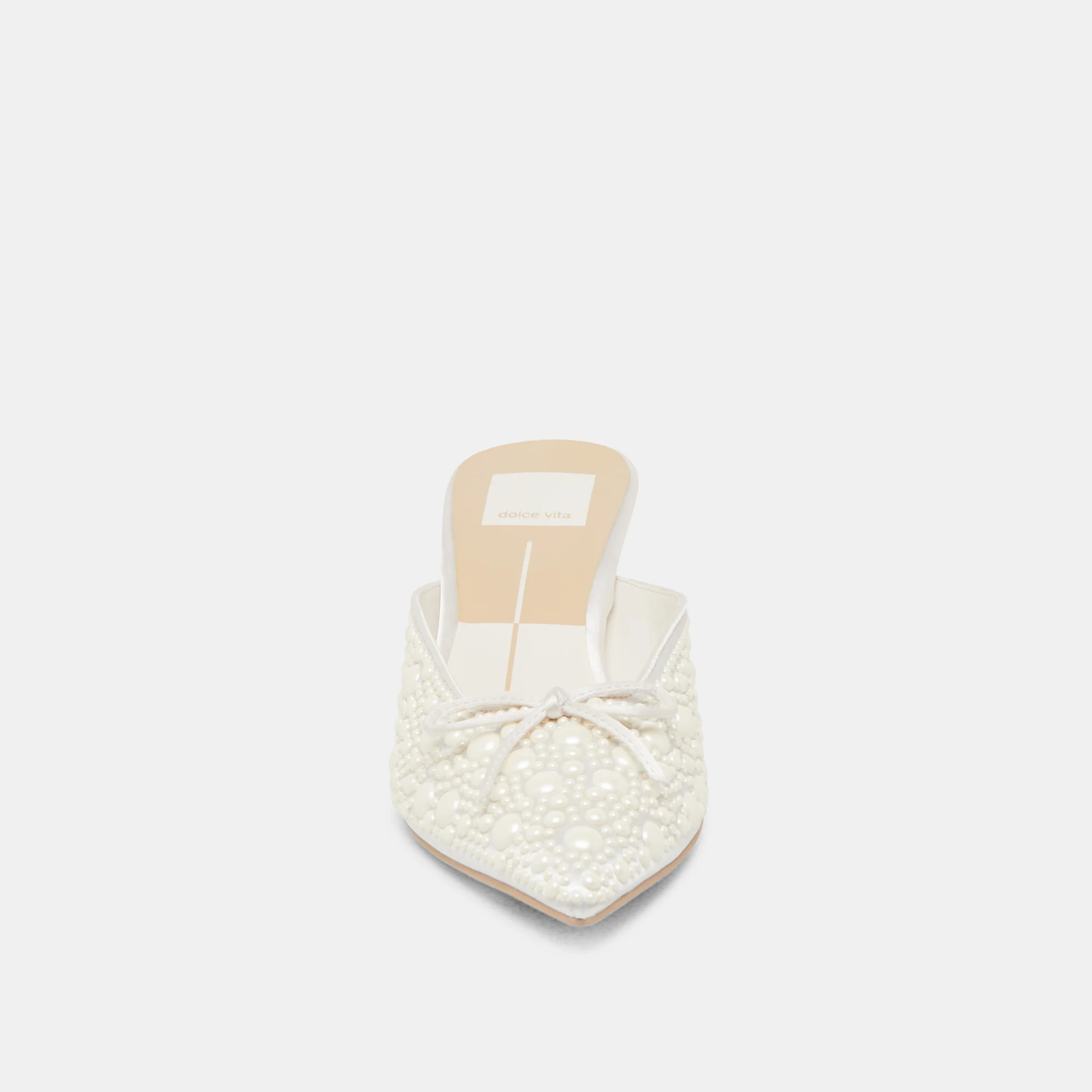 CLAYTN PEARL HEELS TRUE WHITE SATIN 21 CLAYTN PEARL HEELS TRUE WHITE SATIN