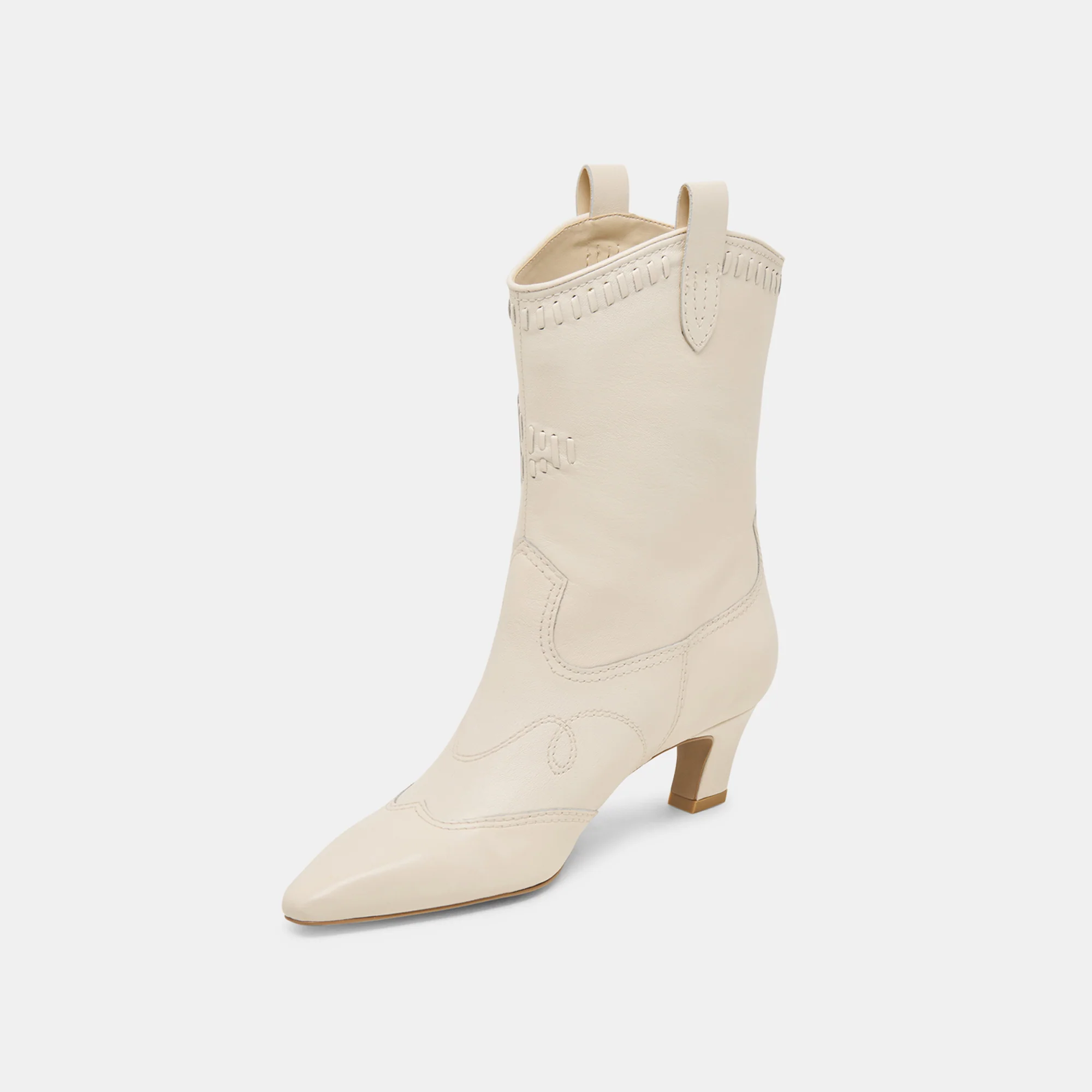 TAVLA BOOTS OFF WHITE LEATHER 19 TAVLA BOOTS OFF WHITE LEATHER