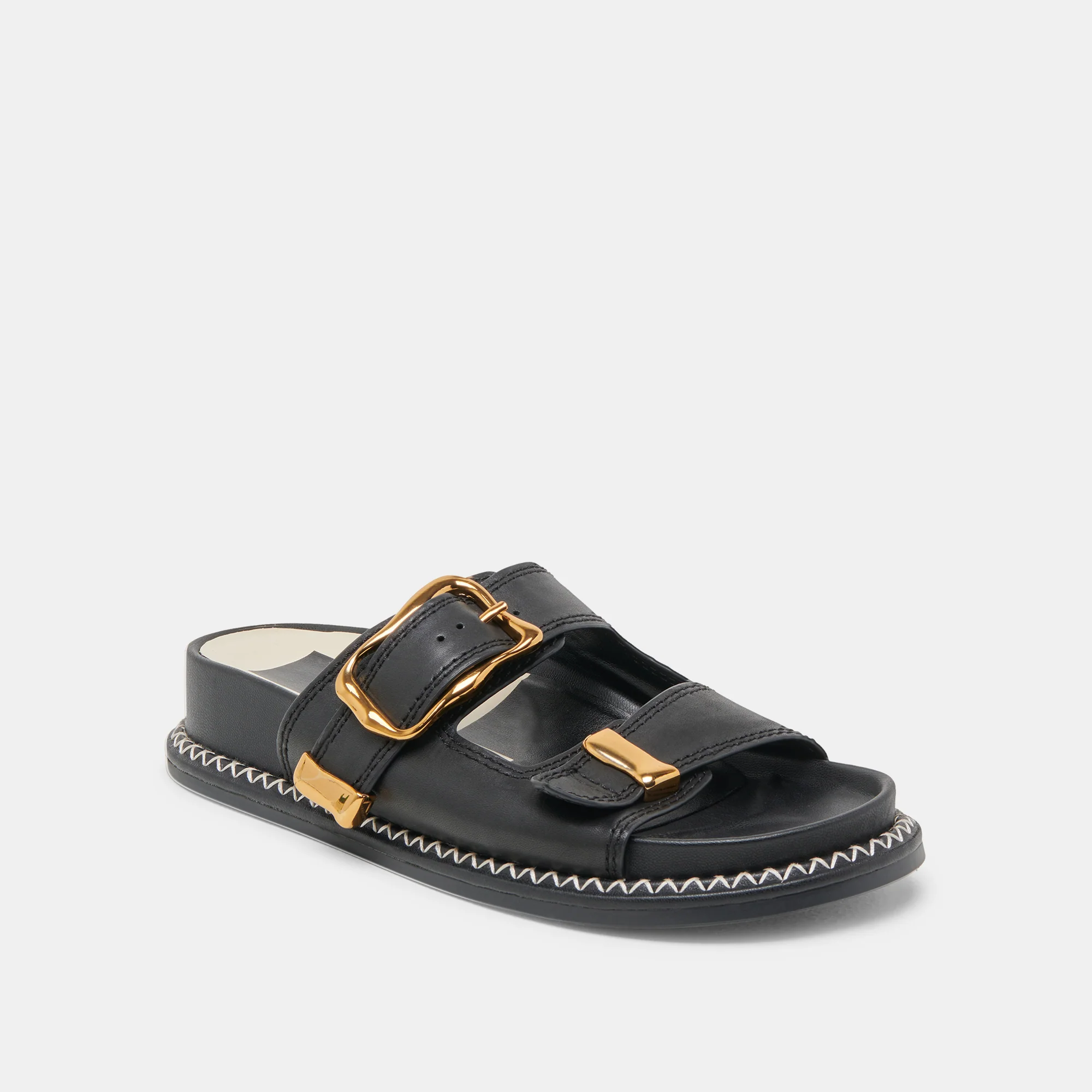 SEVANA SANDALS BLACK LEATHER 16 SEVANA SANDALS BLACK LEATHER