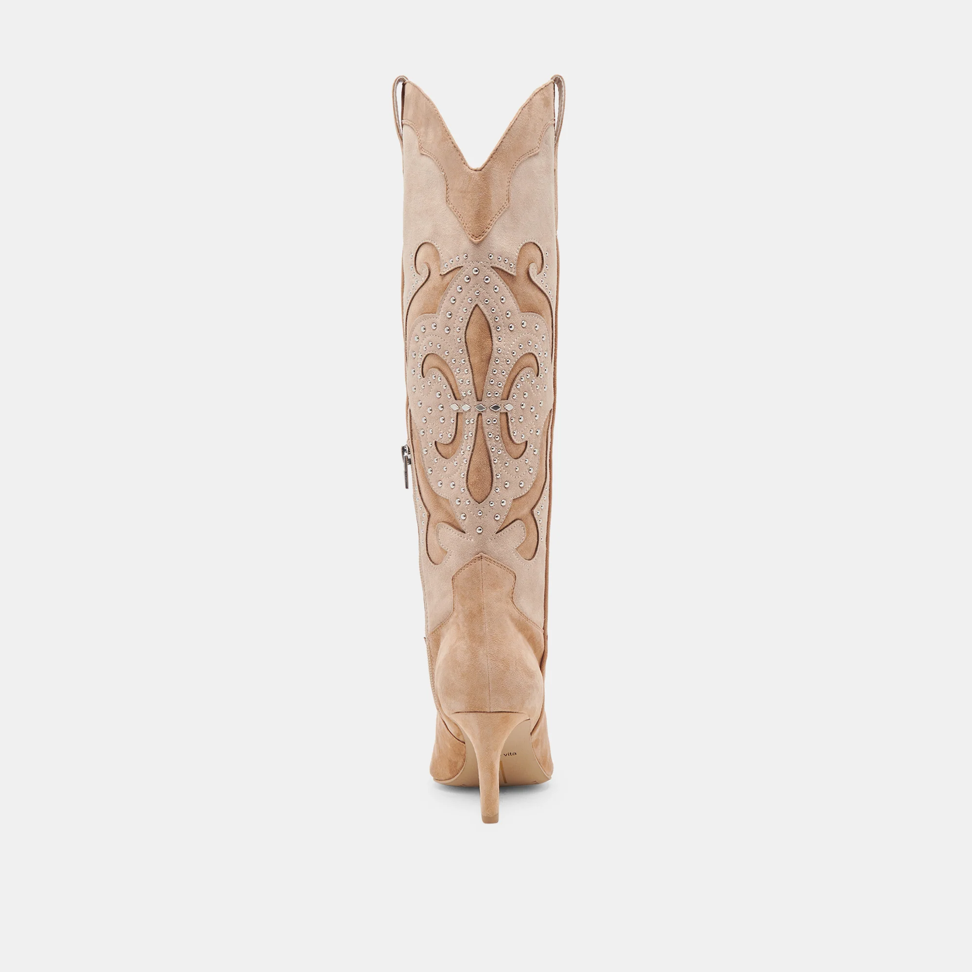 FINLEY STUD BOOTS CAMEL SUEDE 16 FINLEY STUD BOOTS CAMEL SUEDE